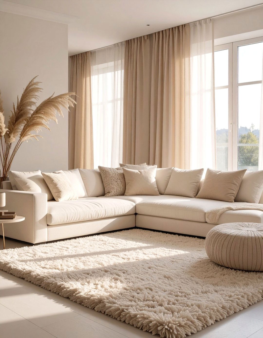 A Monochromatic Texture Explosion - 30 maximalism interior design ideas
