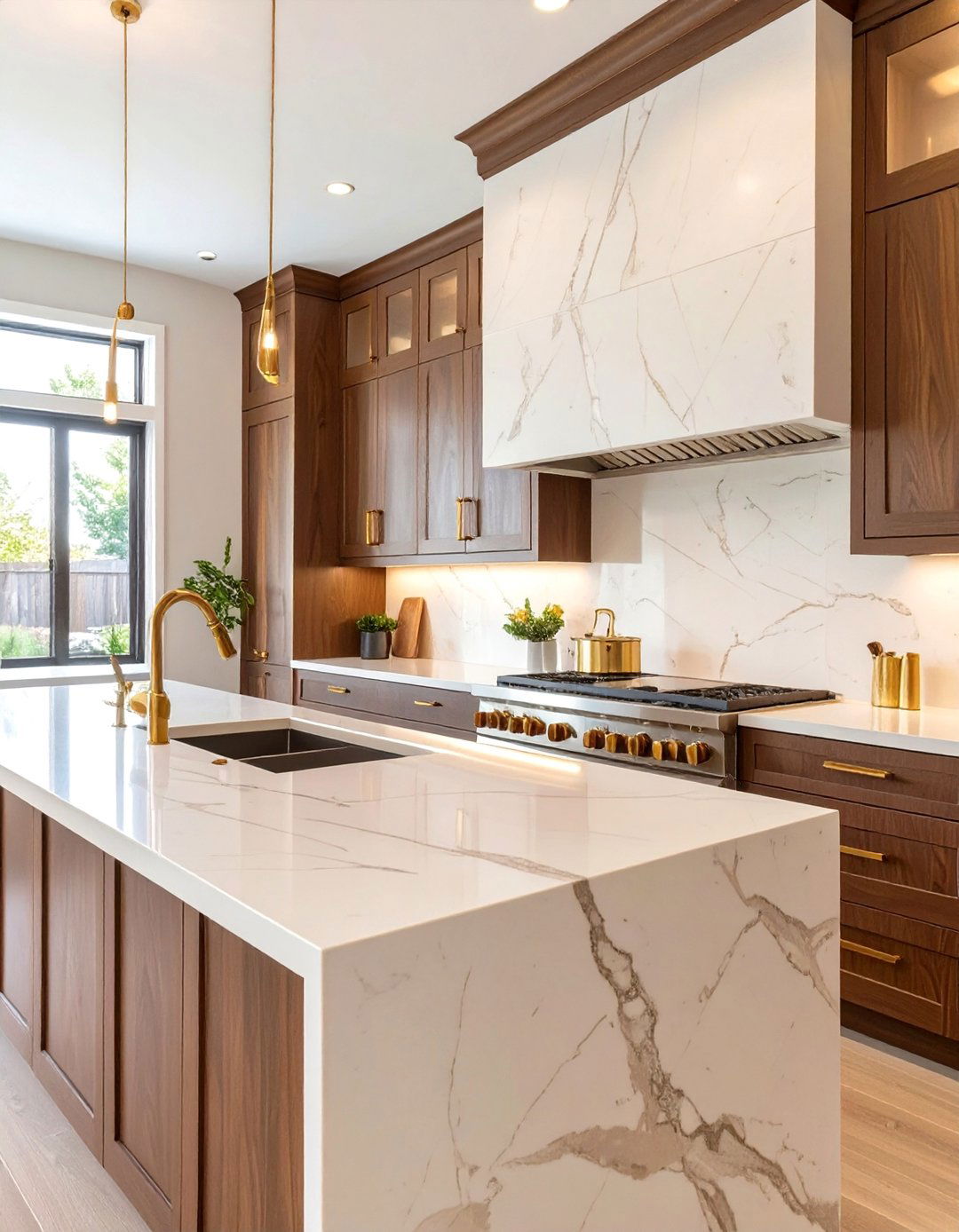 A Moody Kitchen with a Soapstone Slab - 30 backsplash ideas for kitchen