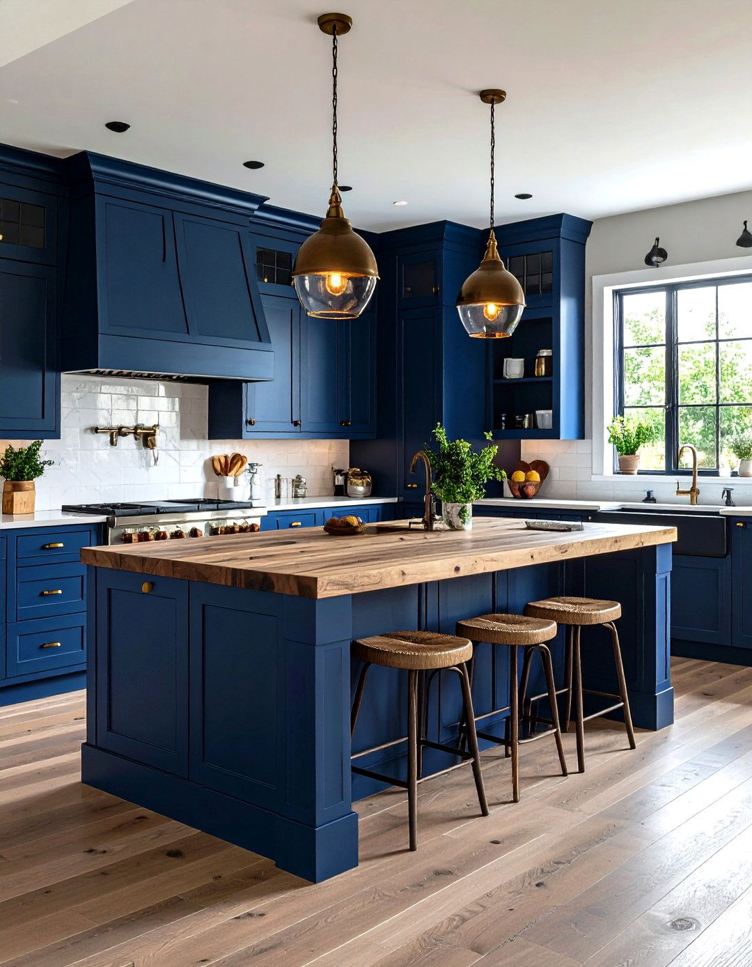 A Moody Tones Farmhouse Kitchen - 30 farmhouse kitchen decor ideas