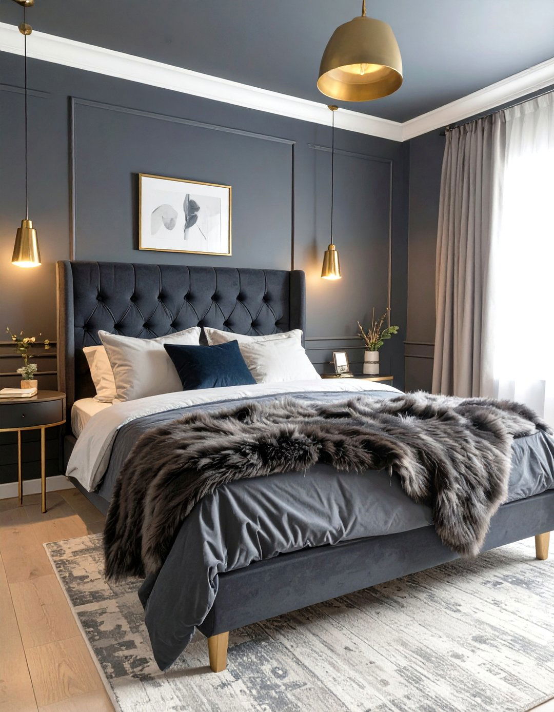 A Moody and Cozy Cottage Bedroom - 30 cottage bedroom ideas