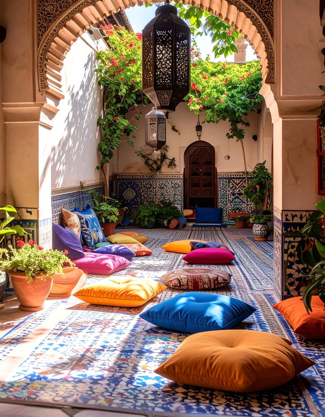 A Moroccan Inspired Riad Backyard - 30 backyard remodel ideas