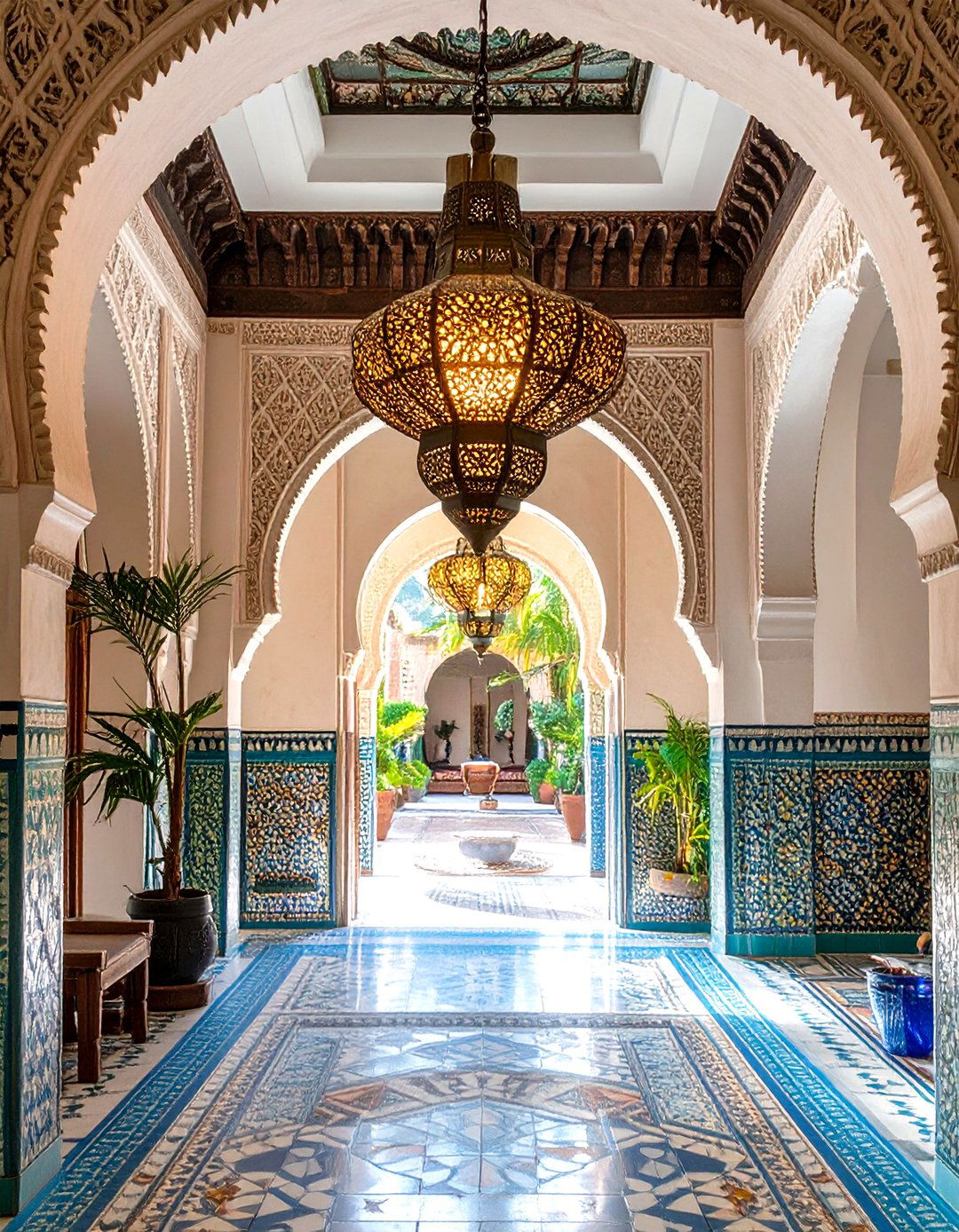A Moroccan Lantern Foyer Chandelier - 30 foyer chandelier ideas