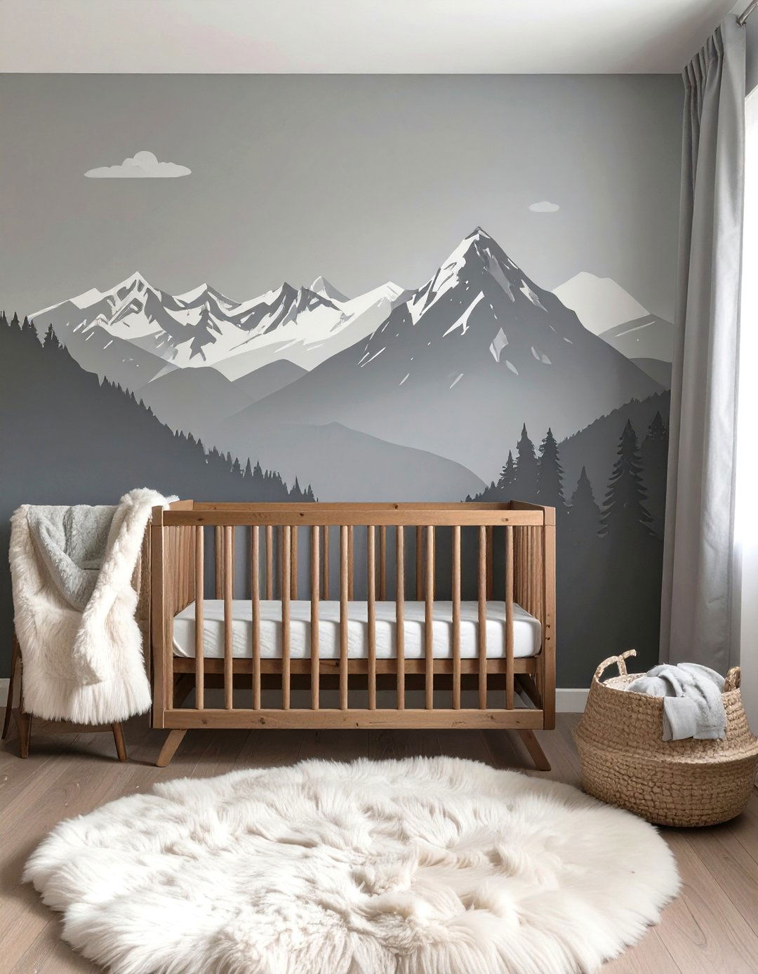 A Mountain Adventure Nursery - 30 nursery theme ideas