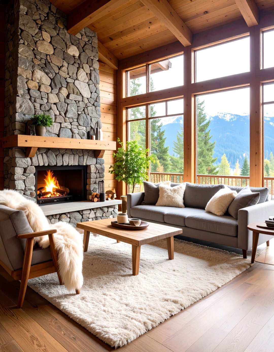 A Mountain Chalet Vibe - 30 little john home design ideas