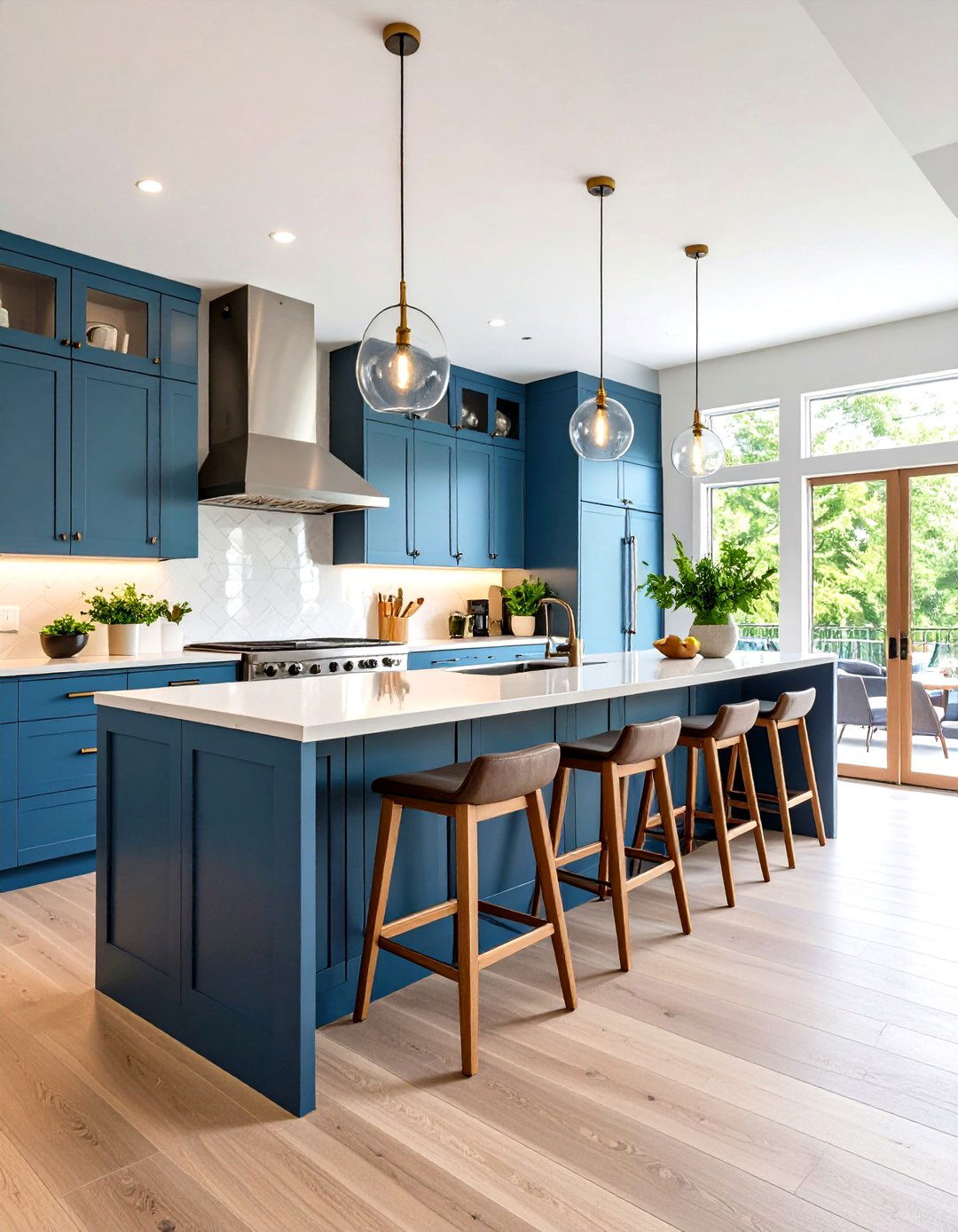 A Multi Level Galley Kitchen Bar - 30 kitchen bar ideas