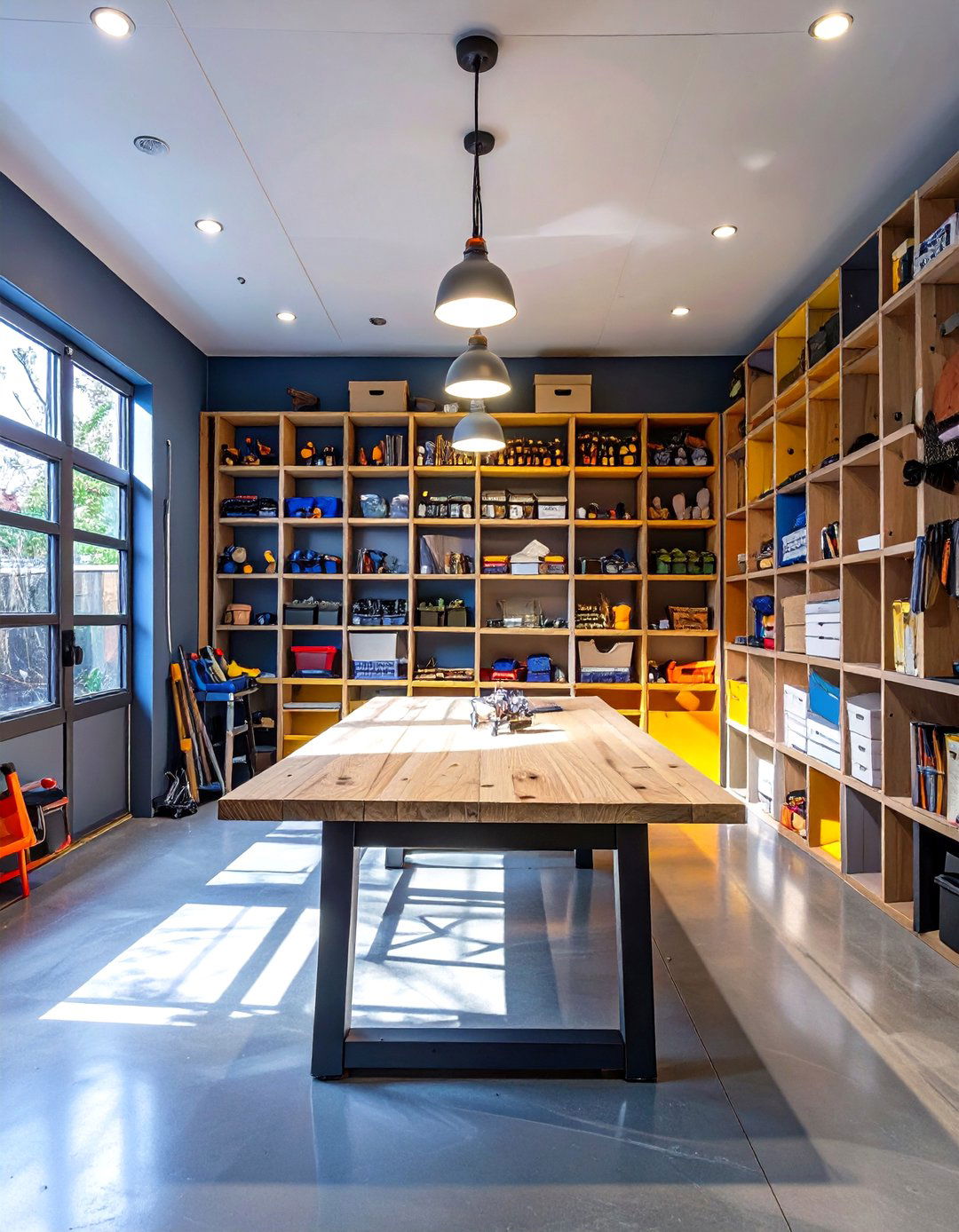 A Multi Purpose Craft and Sewing Room - 30 garage room ideas