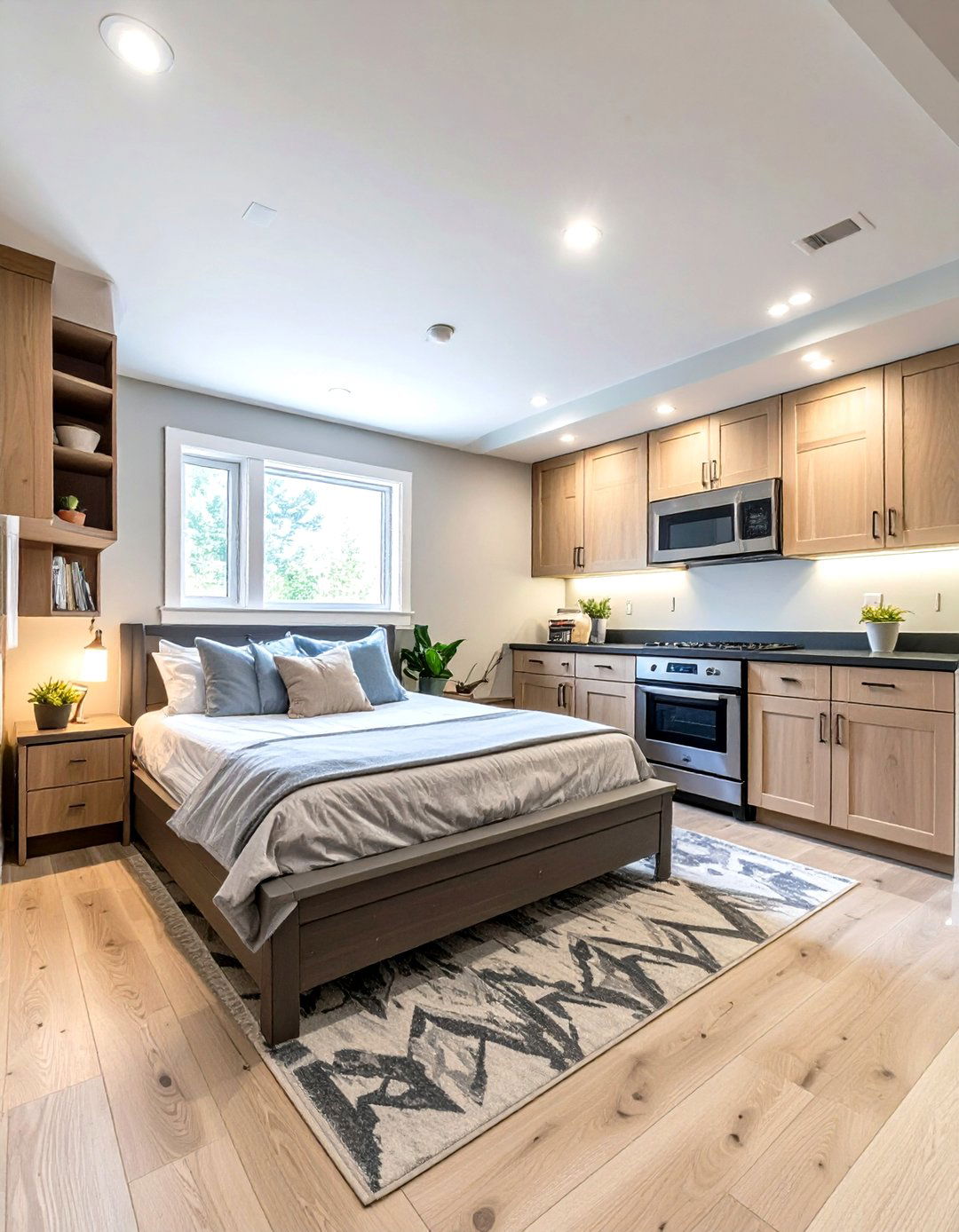 A Multi Purpose Guest Suite - 30 basement room ideas