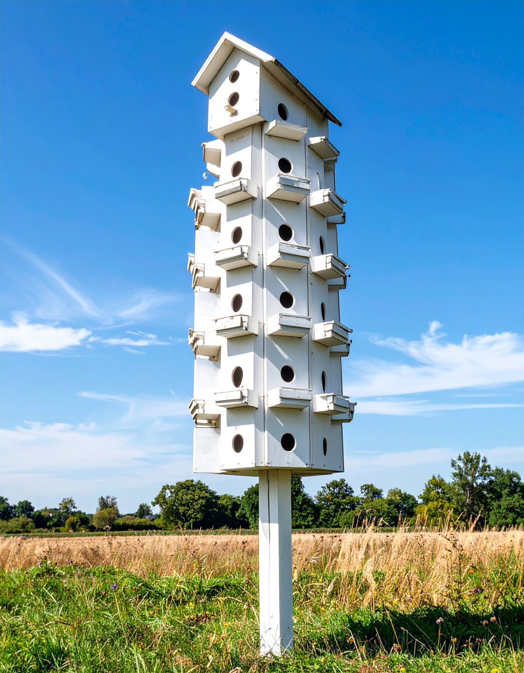 A Multi Unit Condominium Bird House - 30 bird house design ideas