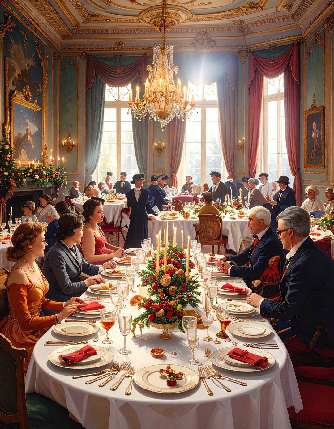 A Murder Mystery Dinner - 30 office holiday party ideas