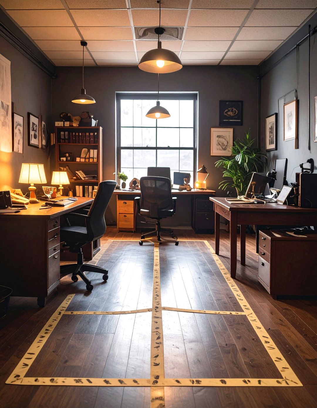 A Murder Mystery at the Office - 30 office halloween ideas