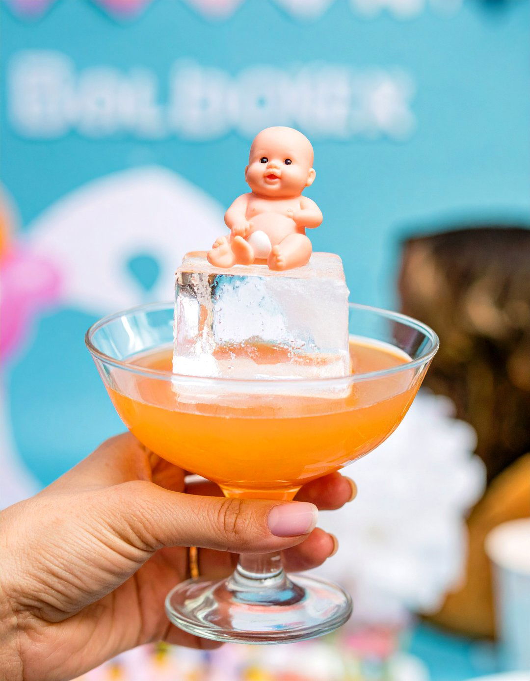 A My Water Broke Ice Cube Game - 30 baby shower games ideas