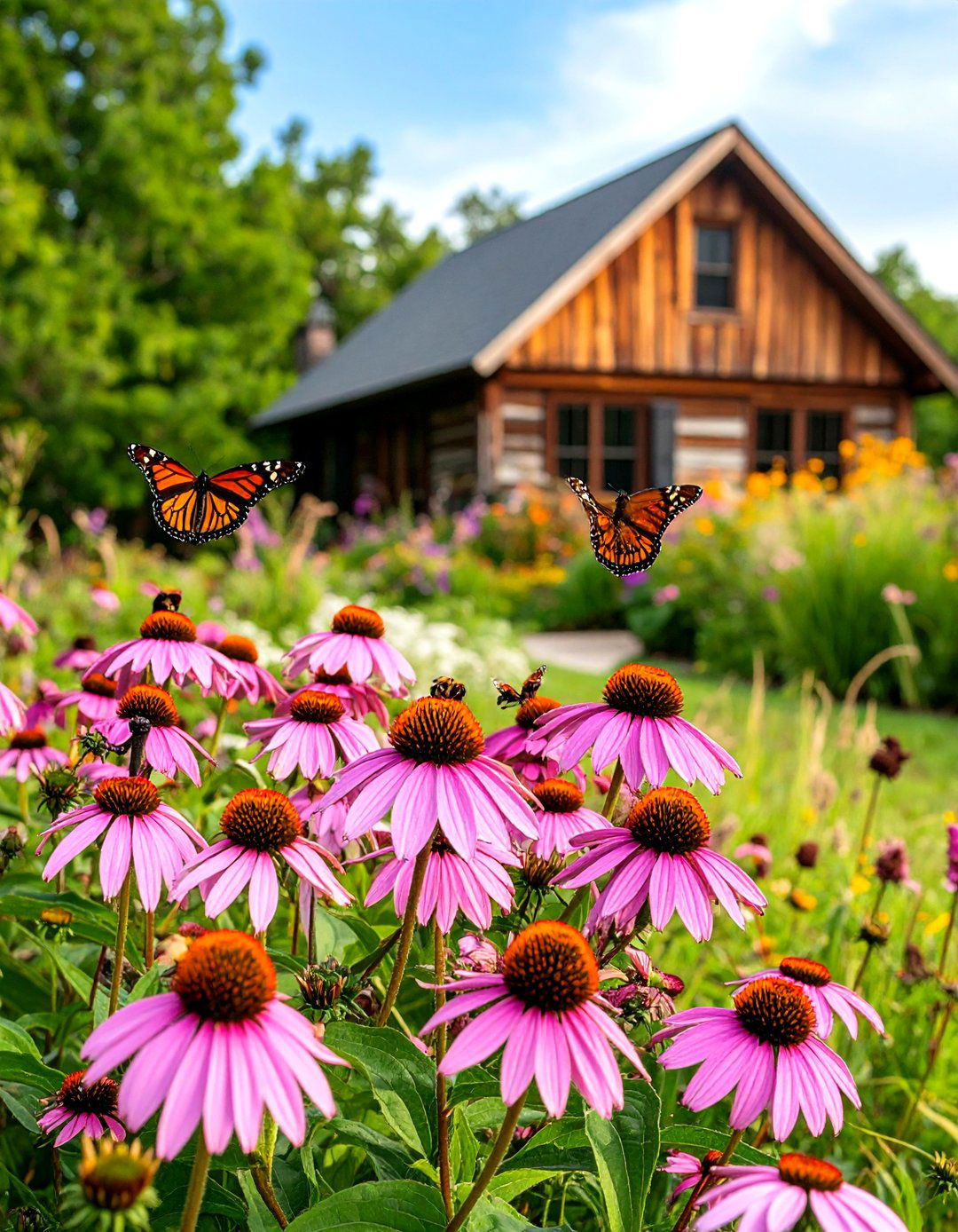 A Native Plant and Pollinator Garden - 30 front yard flower bed landscaping ideas