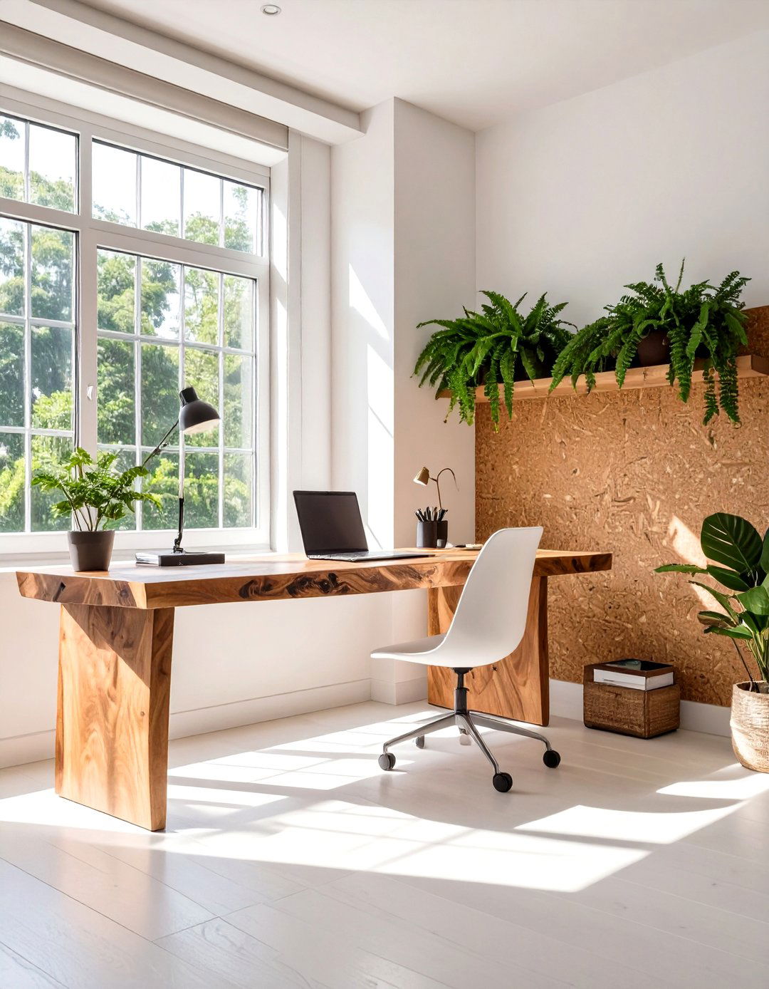 A Naturalistic Home Office Haven