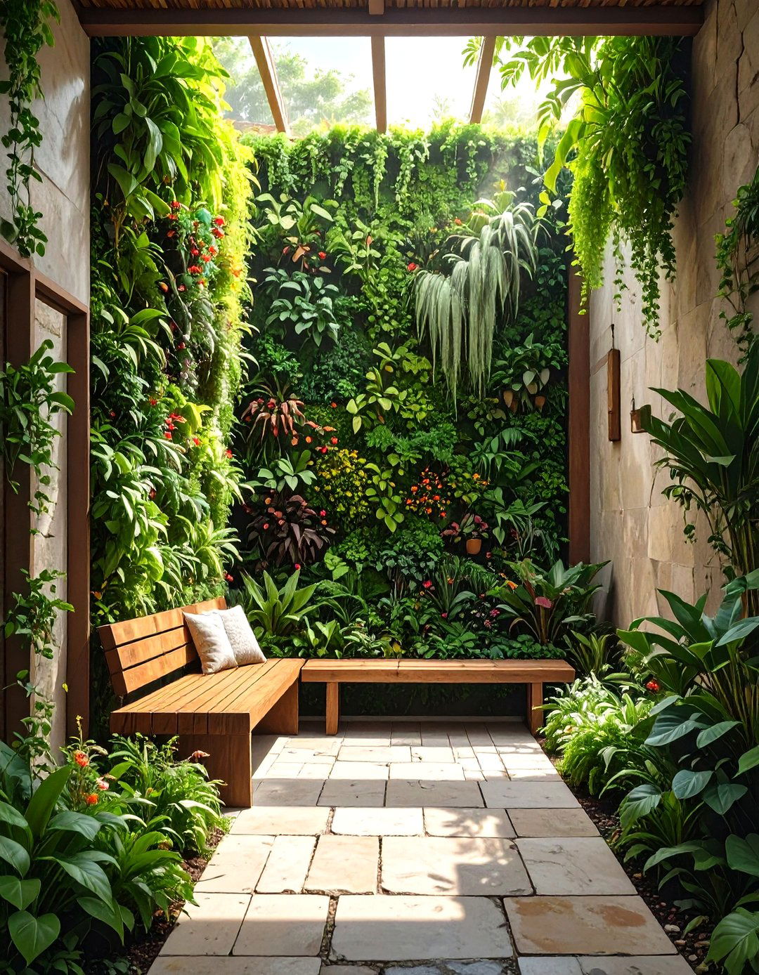 A Nature Inspired Biophilic Entryway - 30 how to design a stylish entryway ideas