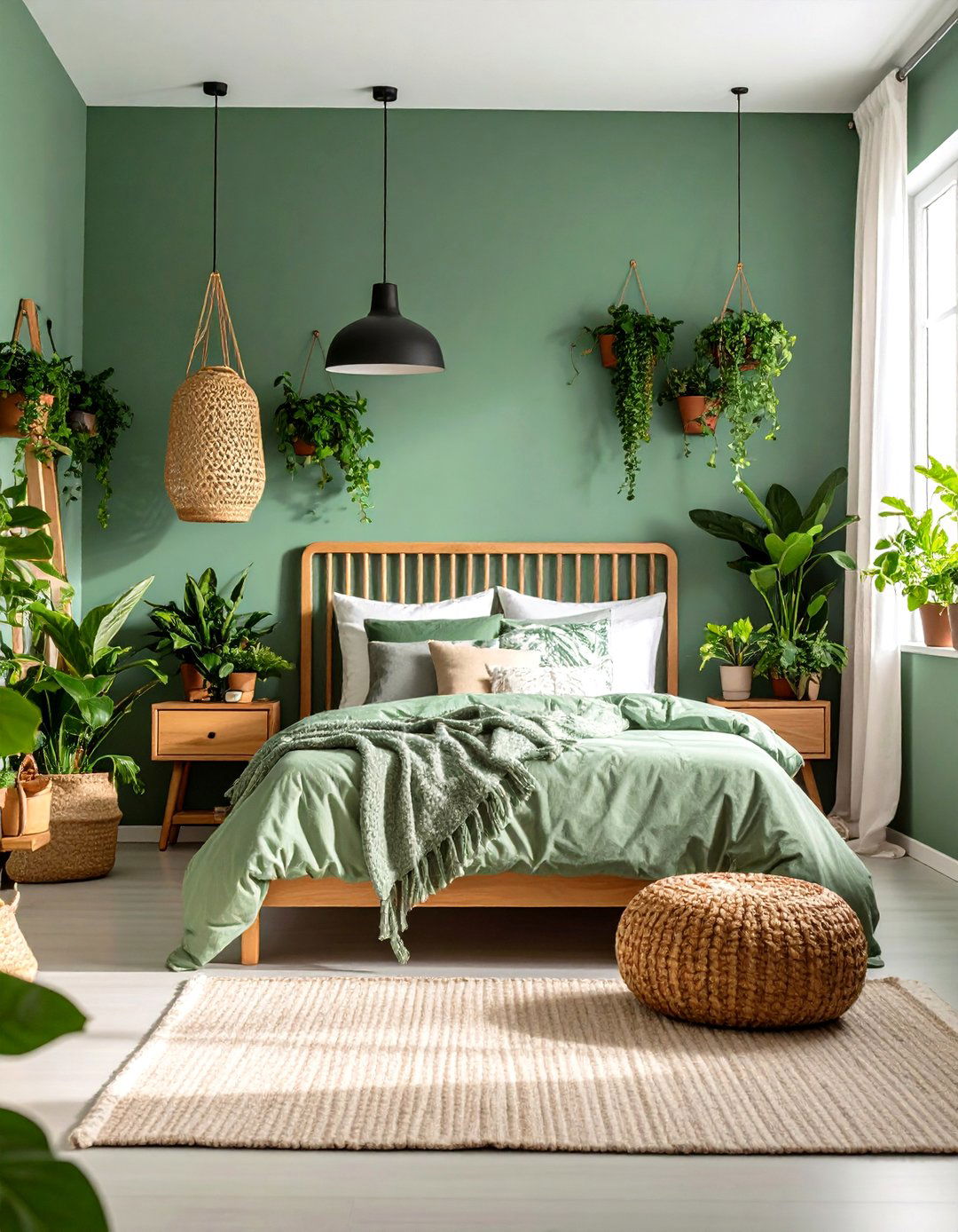 A Nature Inspired Green Bedroom - 30 13 year old boy bedroom ideas