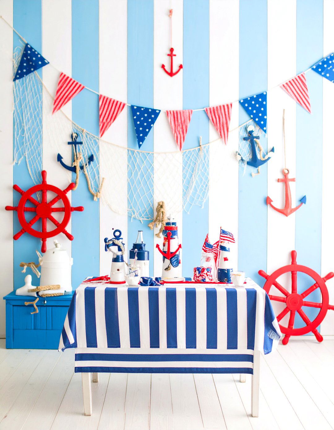 A Nautical Ahoy Its a Boy! Shower - 30 baby shower ideas