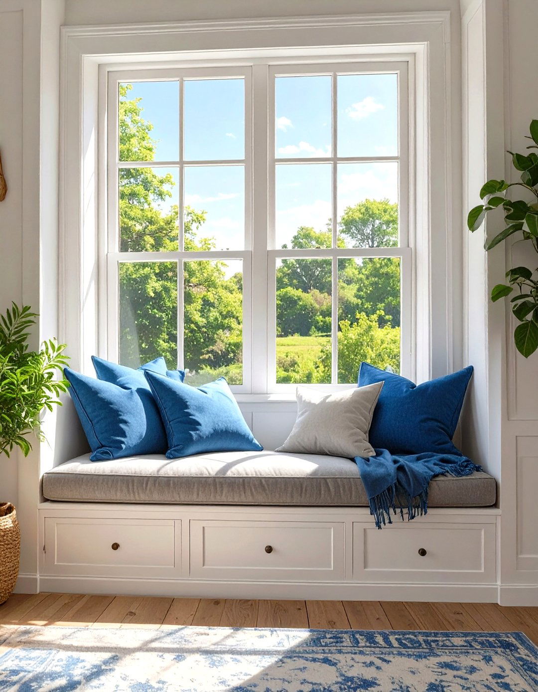 A Neighbors Built In Window Seat with Storage - 30 sourcednextdoor interior design ideas