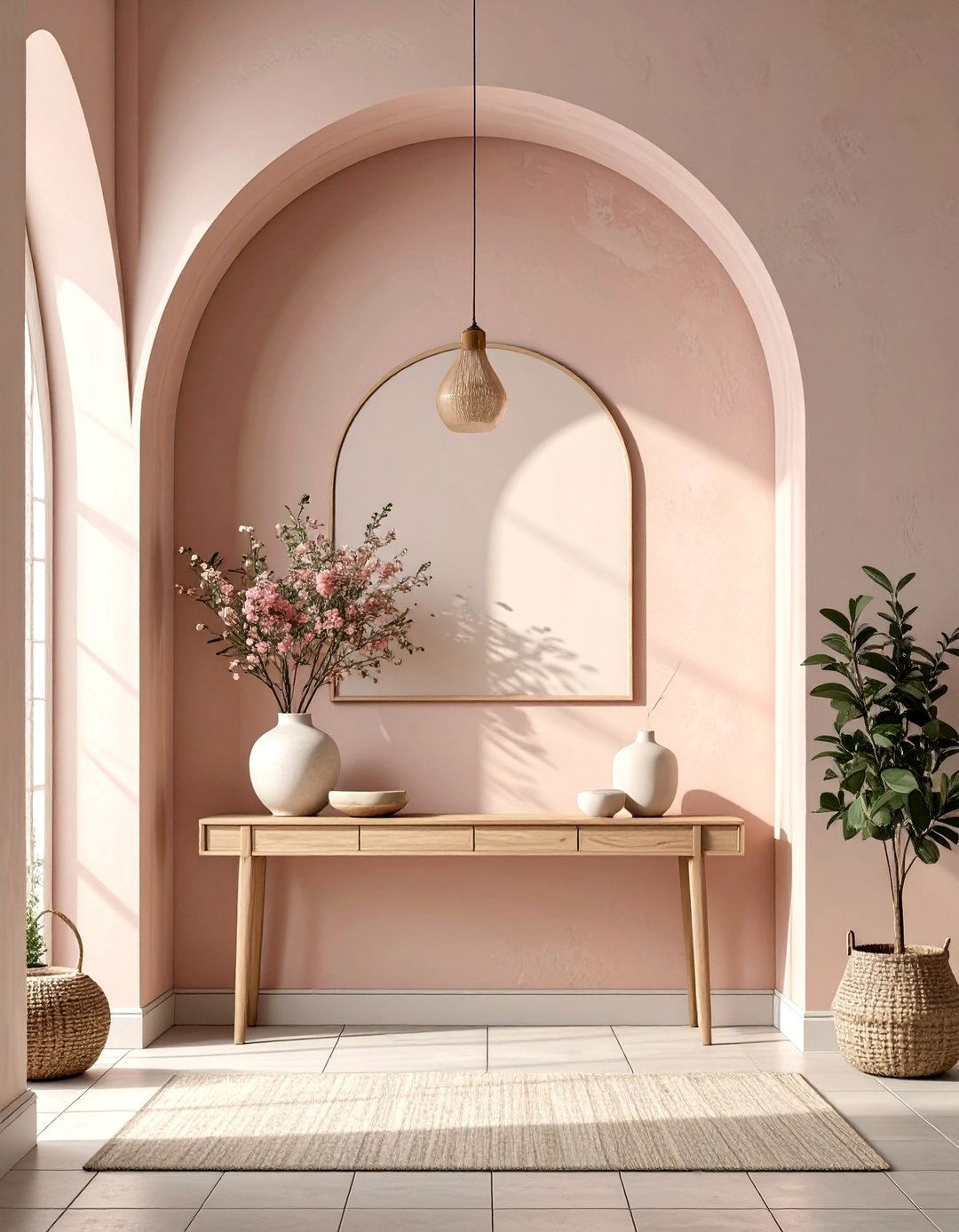 A Neighbors DIY Painted Arch Accent Wall - 30 sourcednextdoor interior design ideas