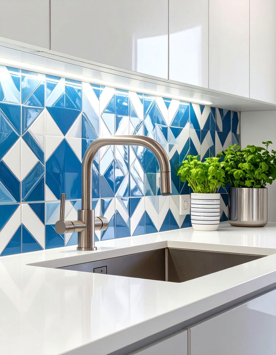 A Neighbors Peel and Stick Backsplash - 30 sourcednextdoor interior design ideas