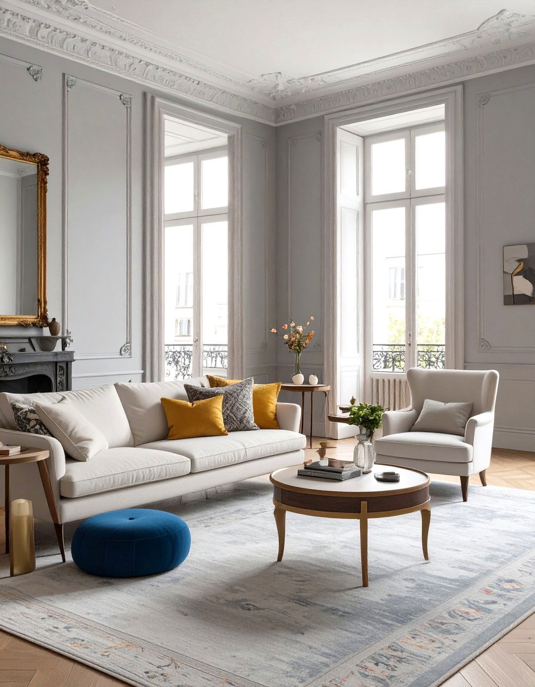 A Neutral Color Foundation - 30 what is parisian interior design ideas