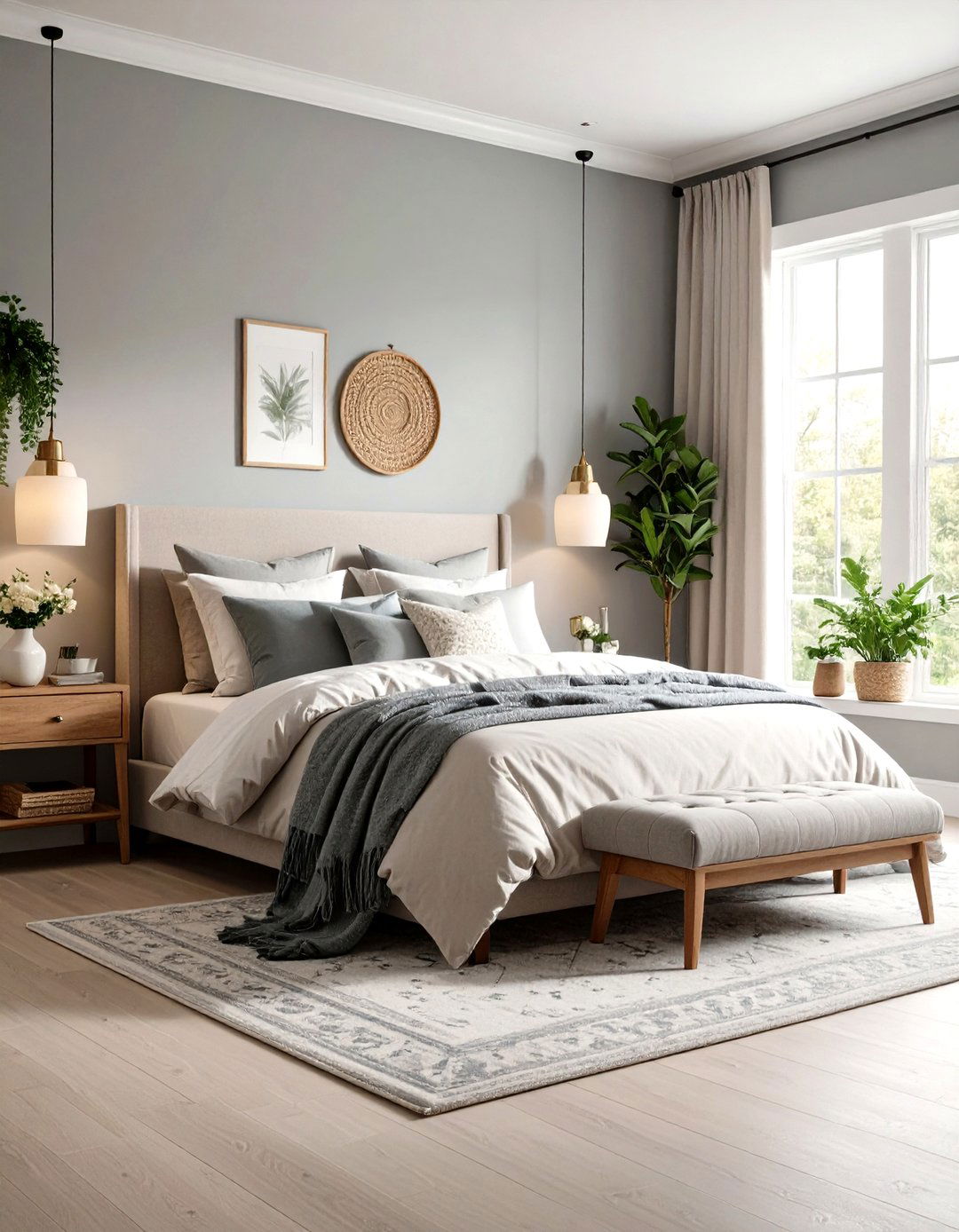 A Neutral Wall Color Palette - 30 pottery barn bedroom ideas
