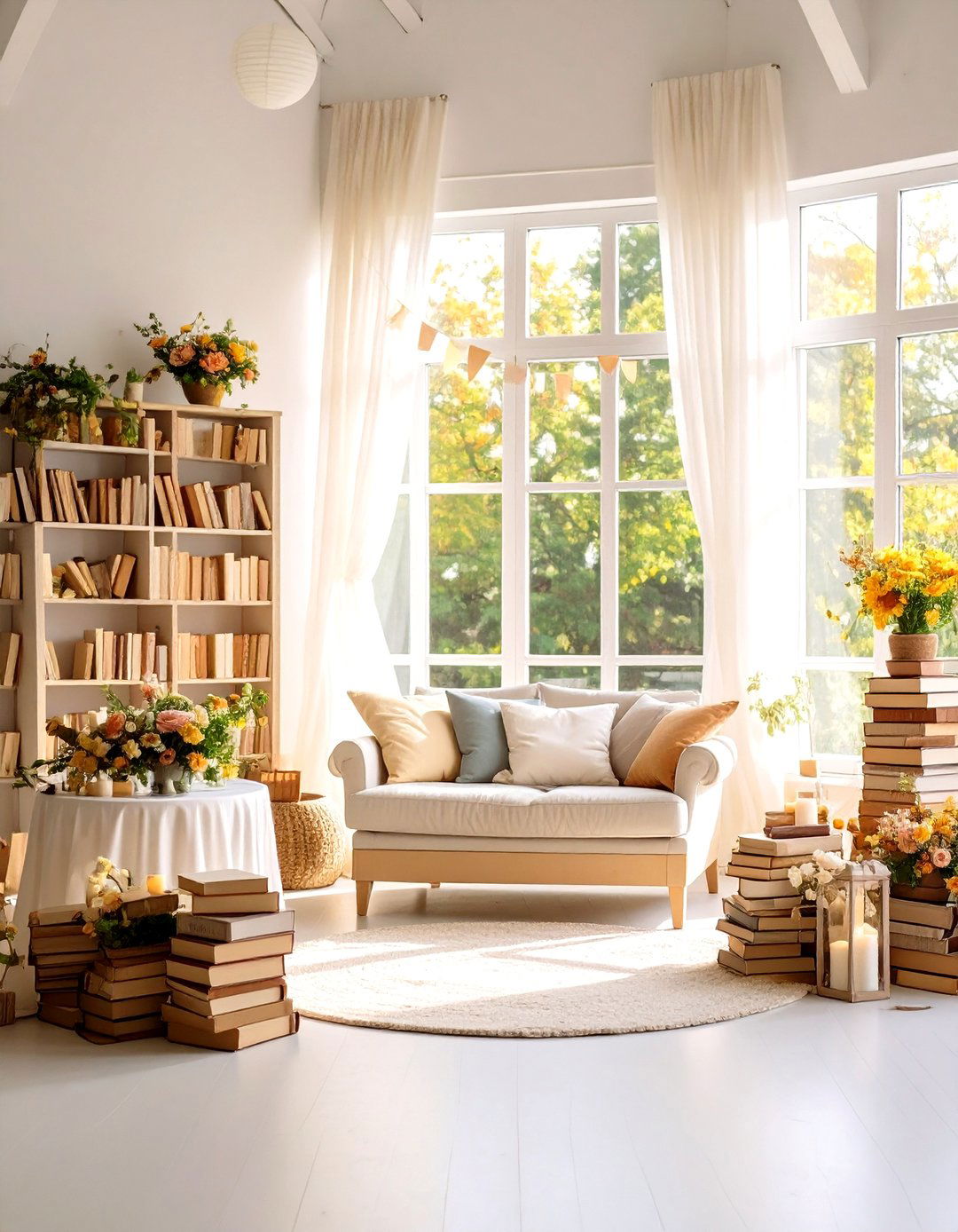 A New Chapter Begins Book Theme - 30 fall baby shower ideas
