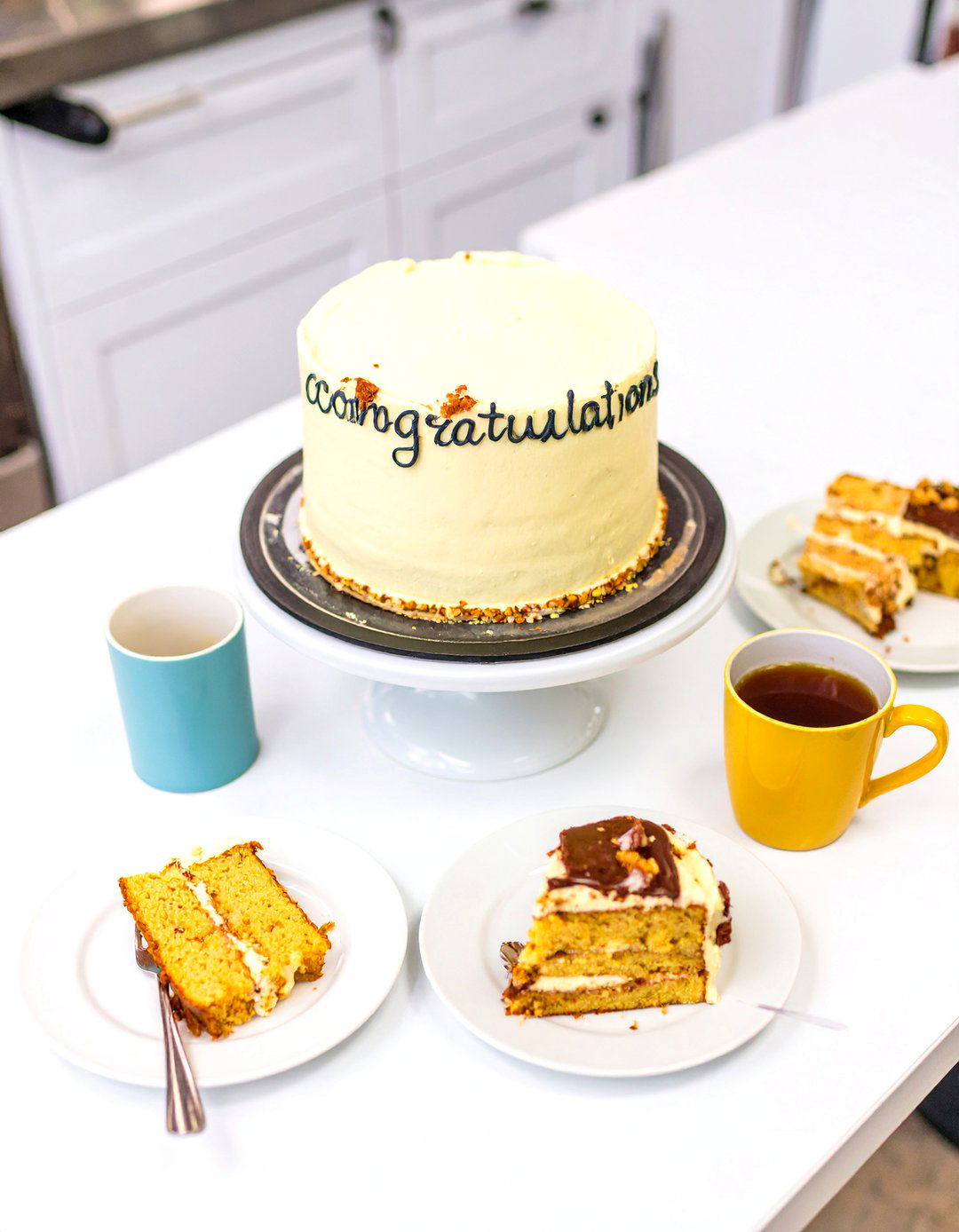 A No Games Coffee and Cake Break - 30 work baby shower ideas