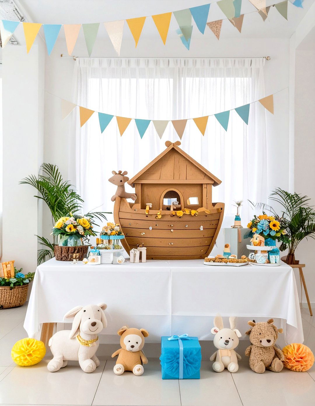 A Noahs Ark for Two Celebration - 30 twin baby shower ideas