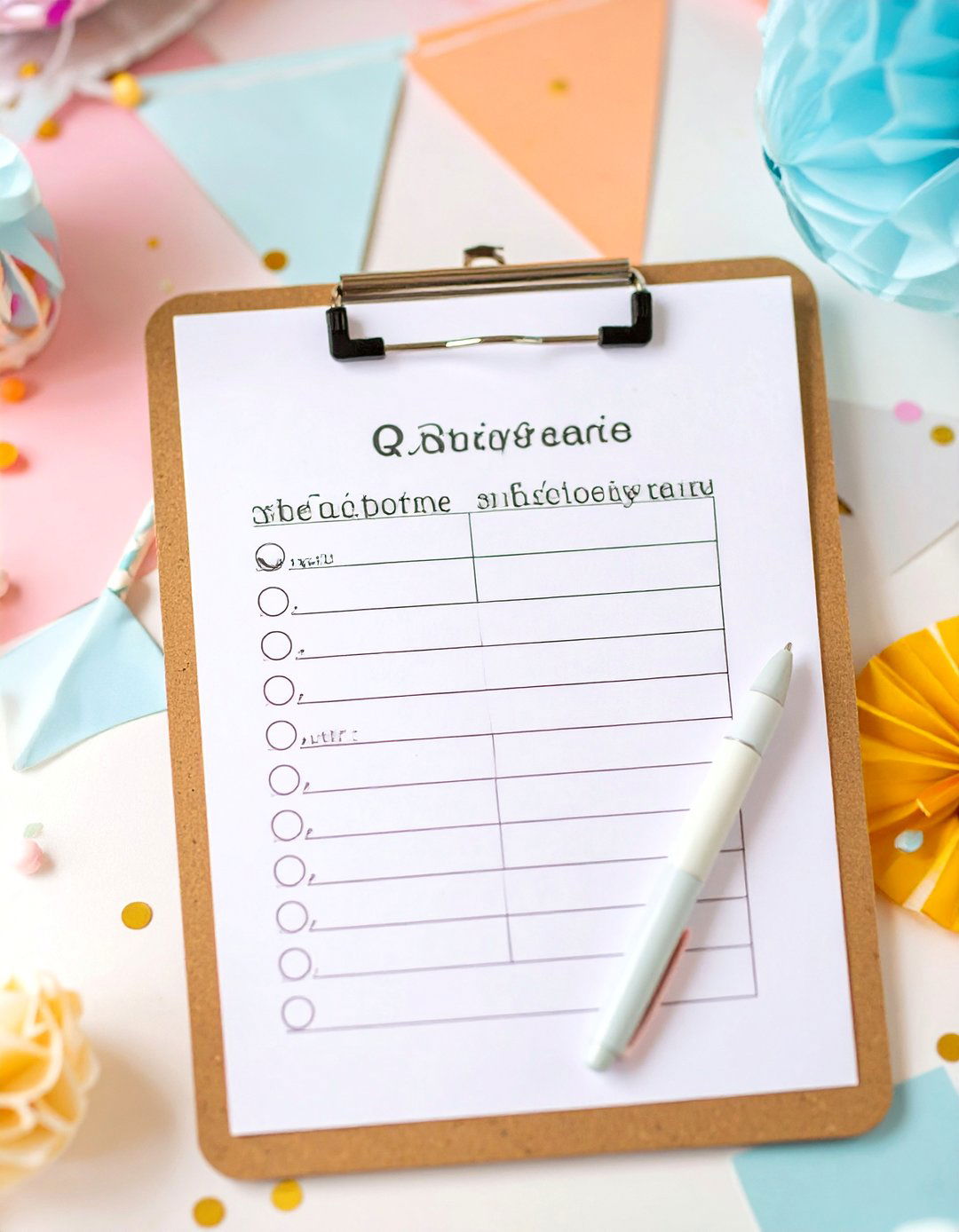 A Nursery Rhyme Knowledge Quiz - 30 baby shower games ideas