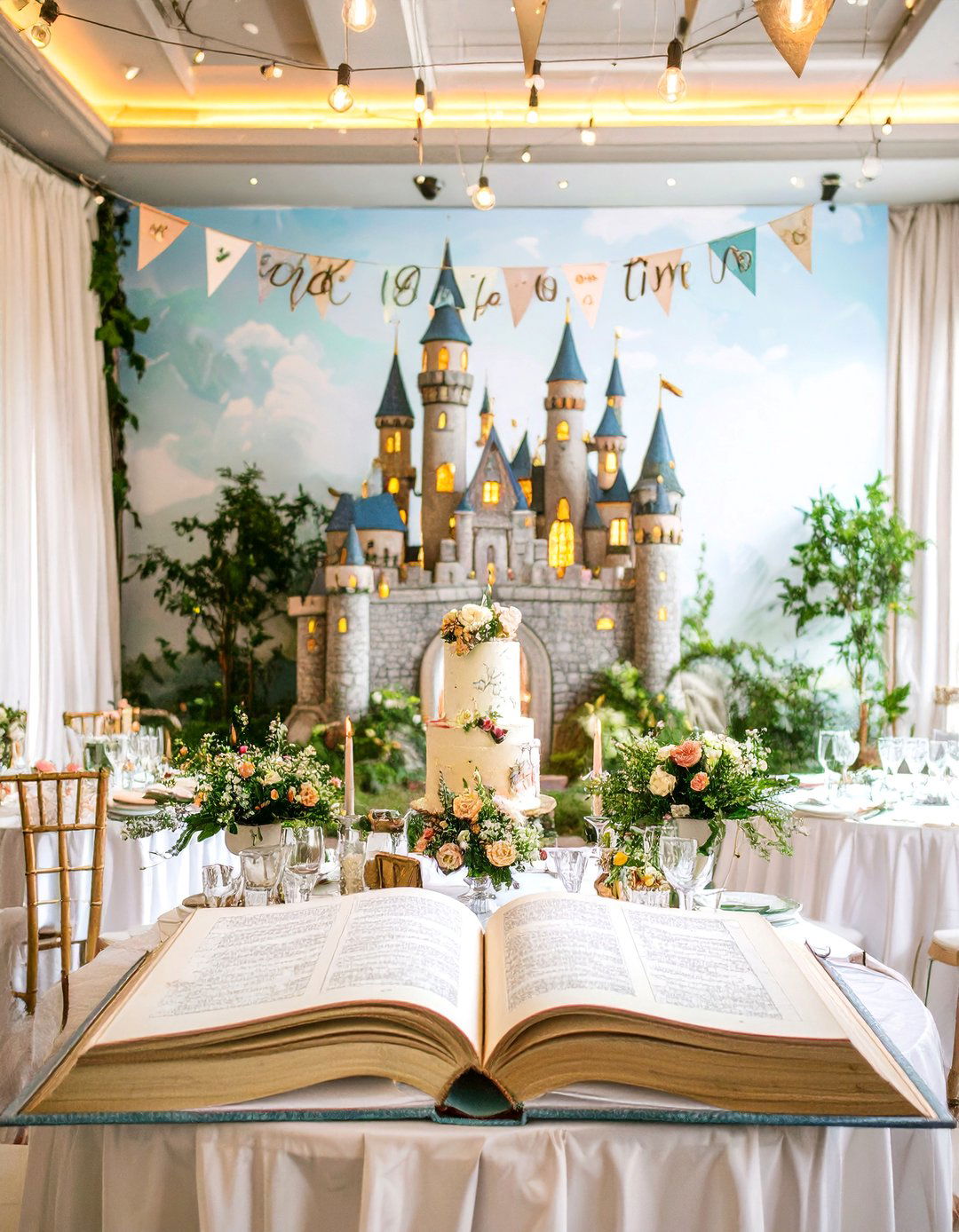 A Once Upon a Time Storybook Shower - 30 baby girl baby shower ideas