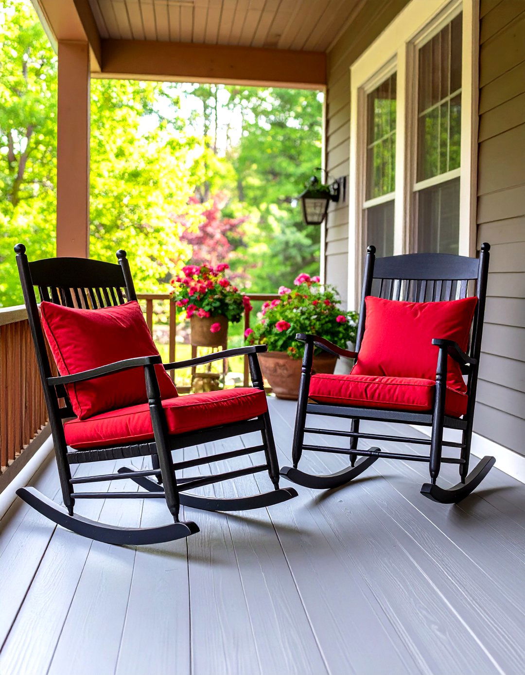 A Pair of Swivel Rockers - 30 porch furniture ideas