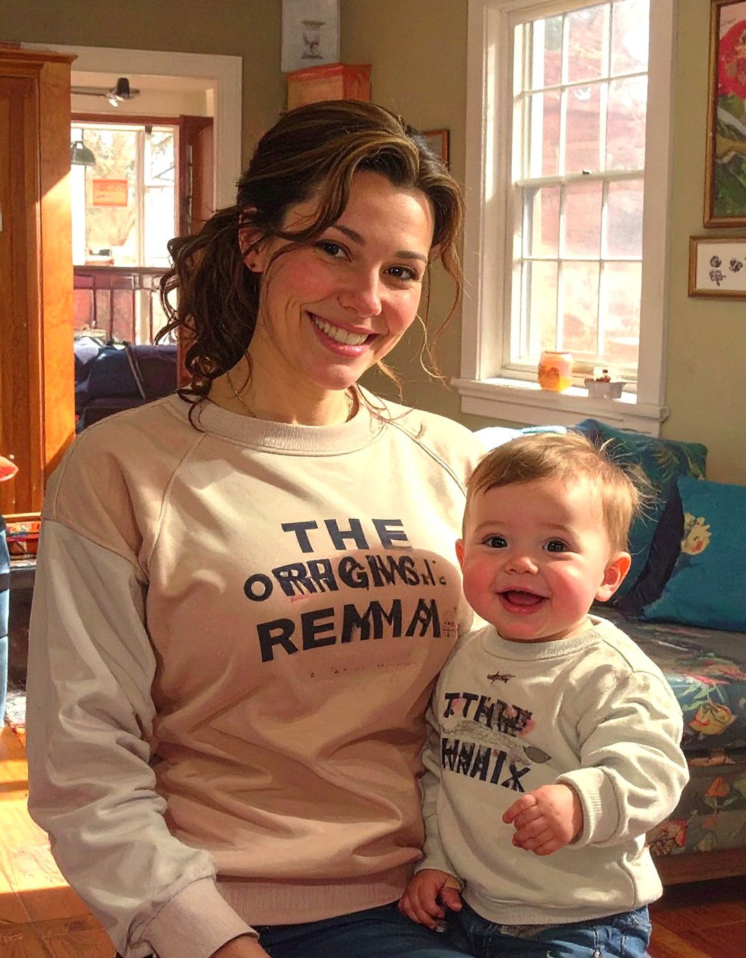A Parent and Baby Matching Outfit Set - 30 unique baby shower gift ideas