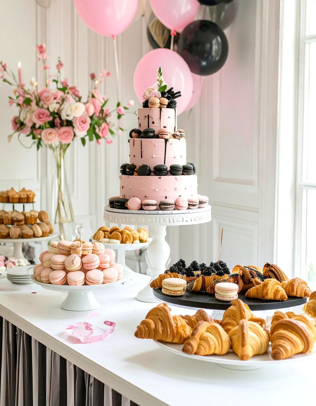 A Parisian Patisserie Celebration - 30 baby shower ideas for girl