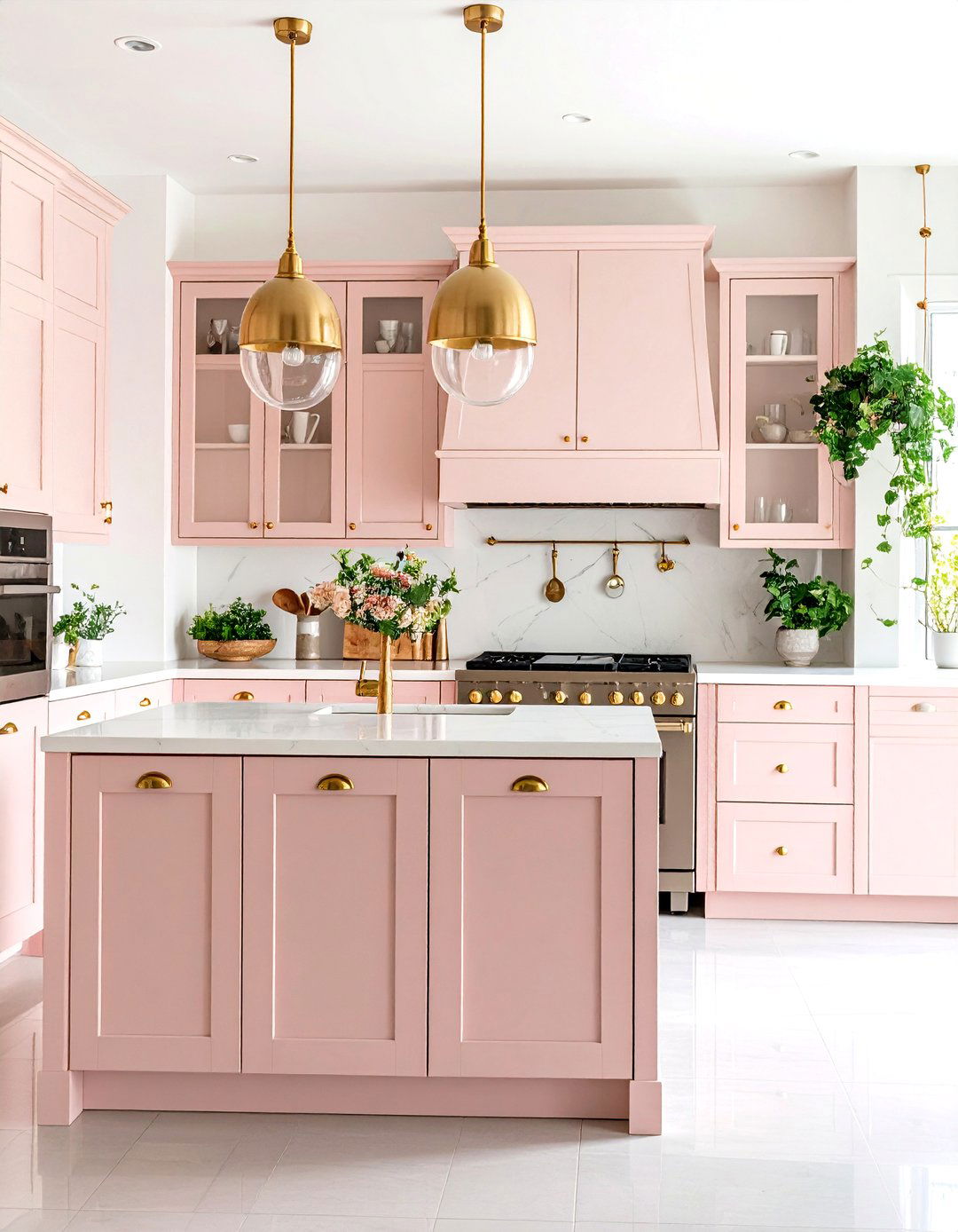A Pastel Color Palette Kitchen - 30 limited space small l shaped kitchen design ideas