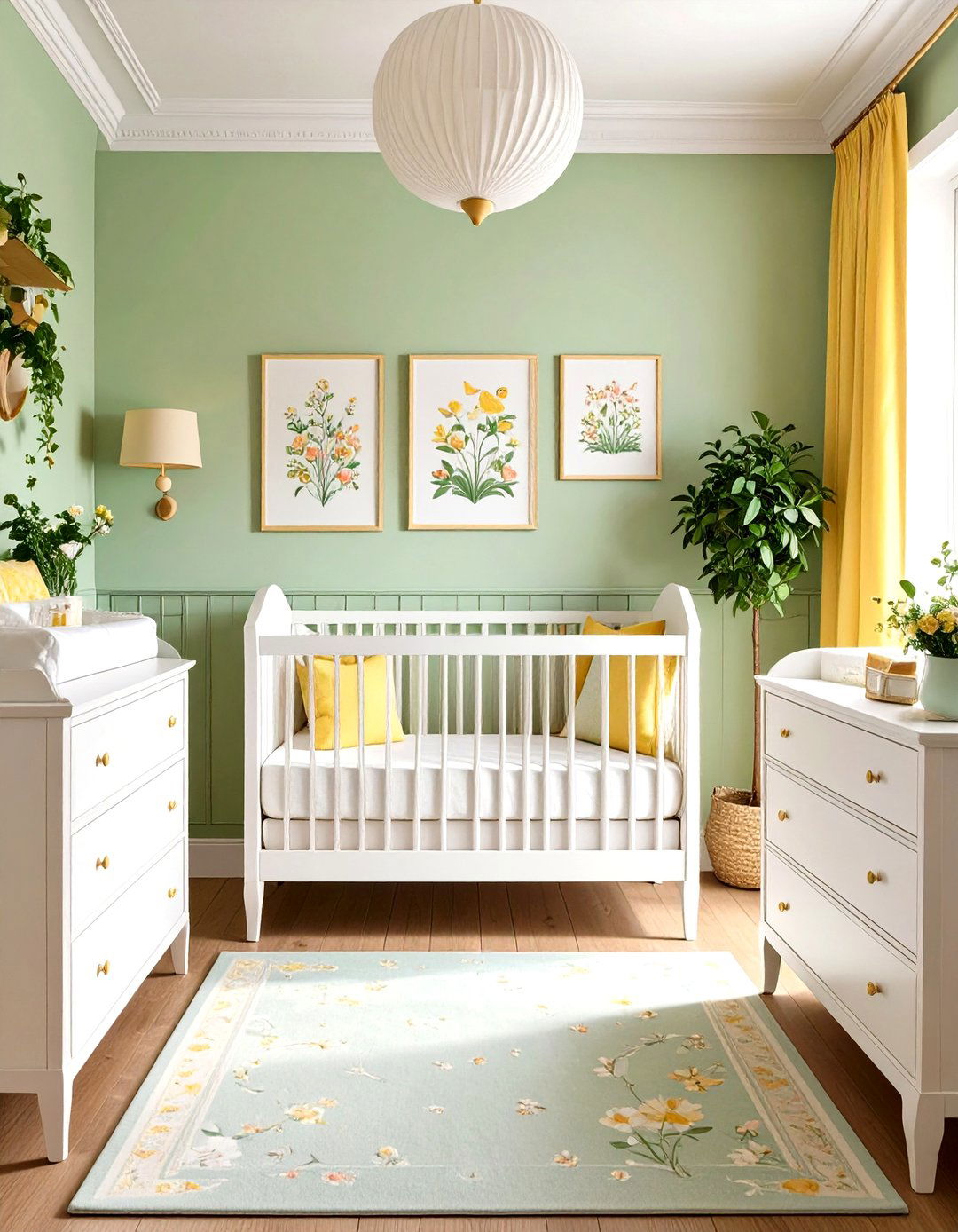 A Pastel Toned Nursery - 30 1920s interior design ideas