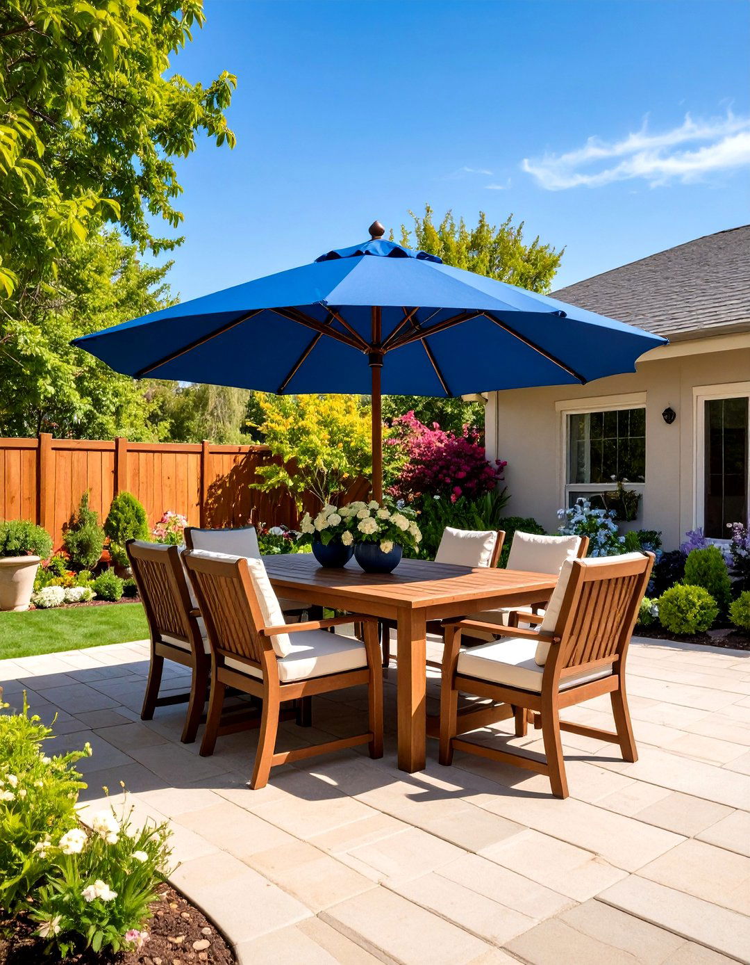 A Patio Dining Area for Alfresco Meals - 30 patio decorating ideas