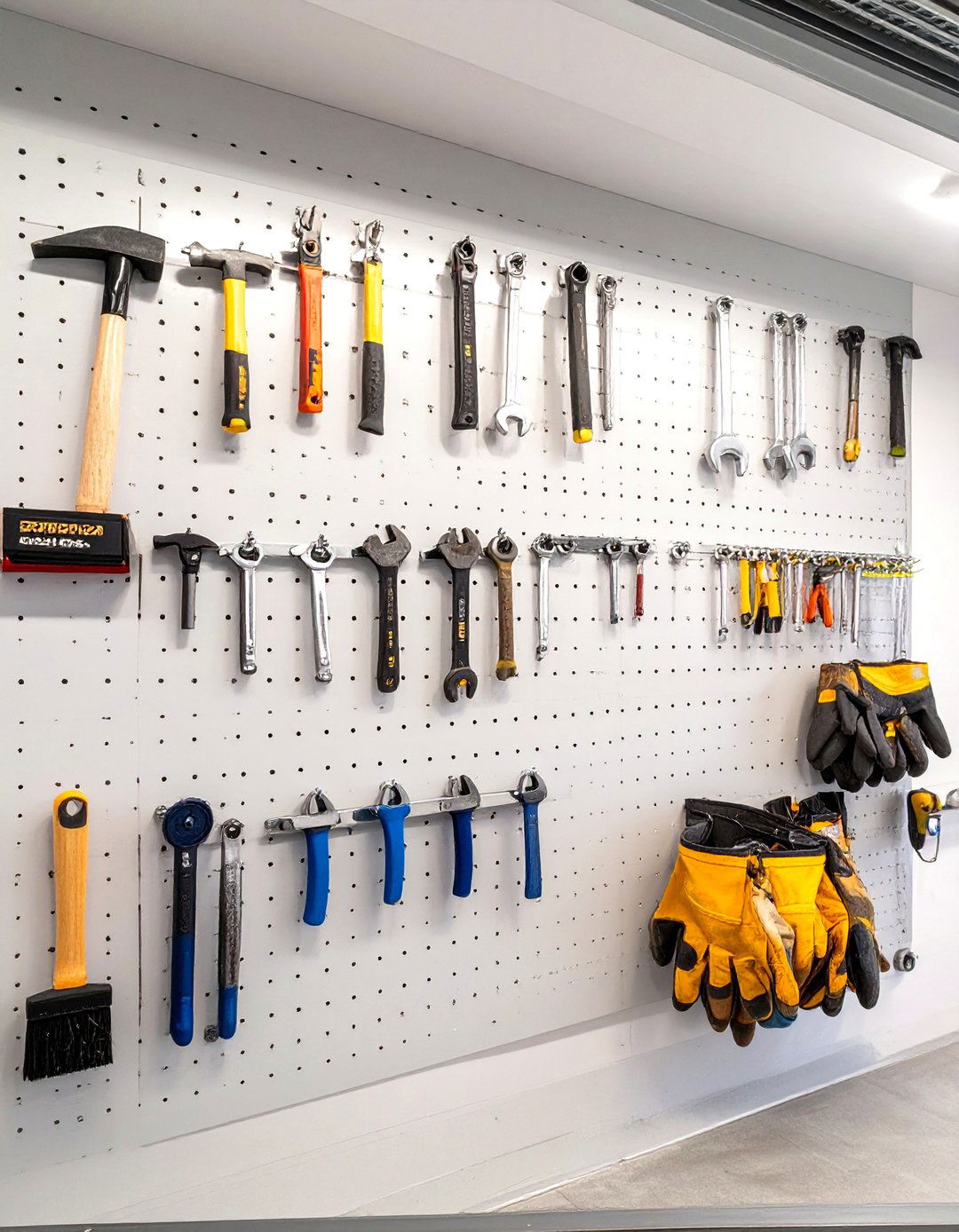 A Pegboard Wall for Garage Organization - 30 sourcednextdoor interior design ideas