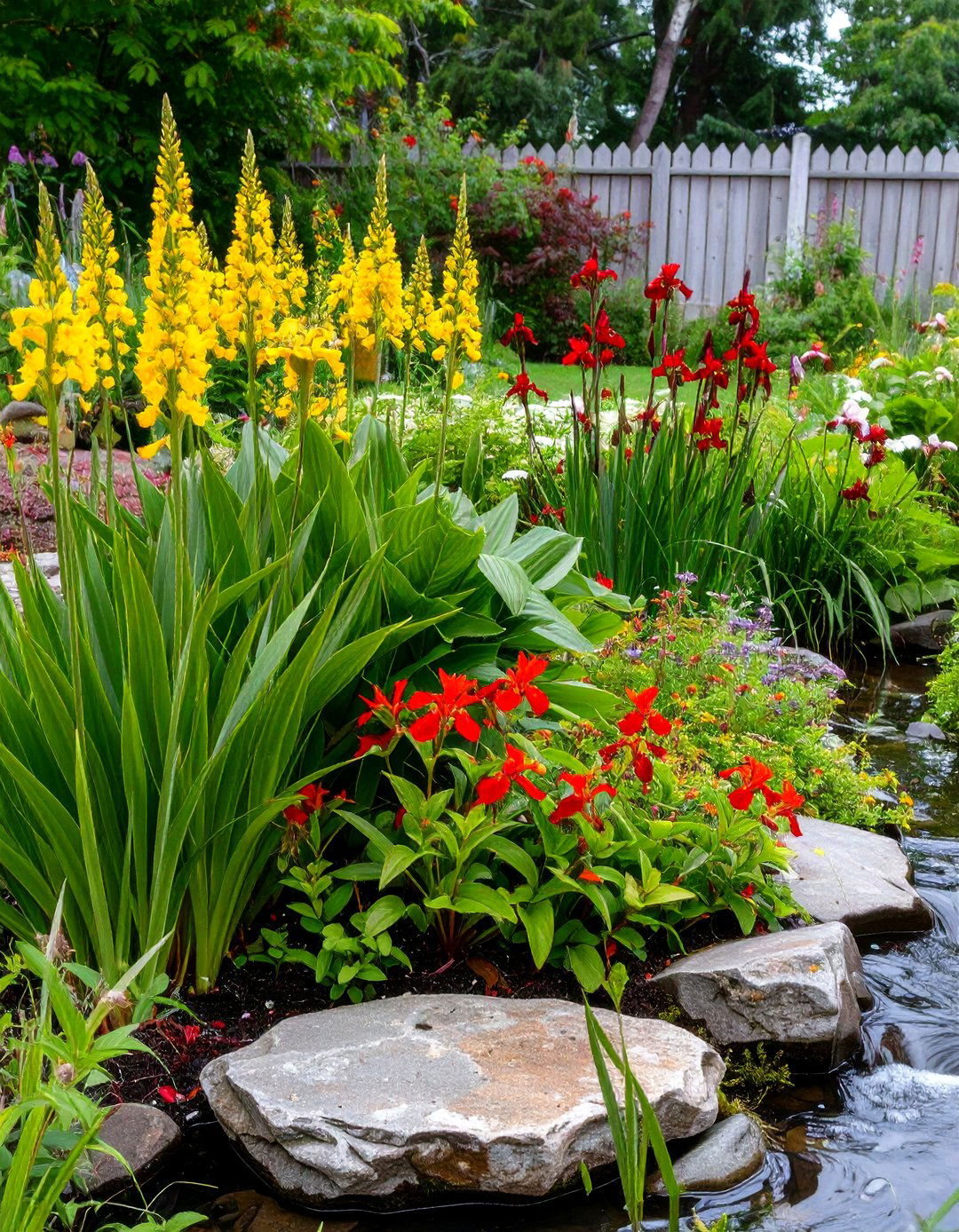 A Perennial Bog Garden - 30 perennial garden ideas
