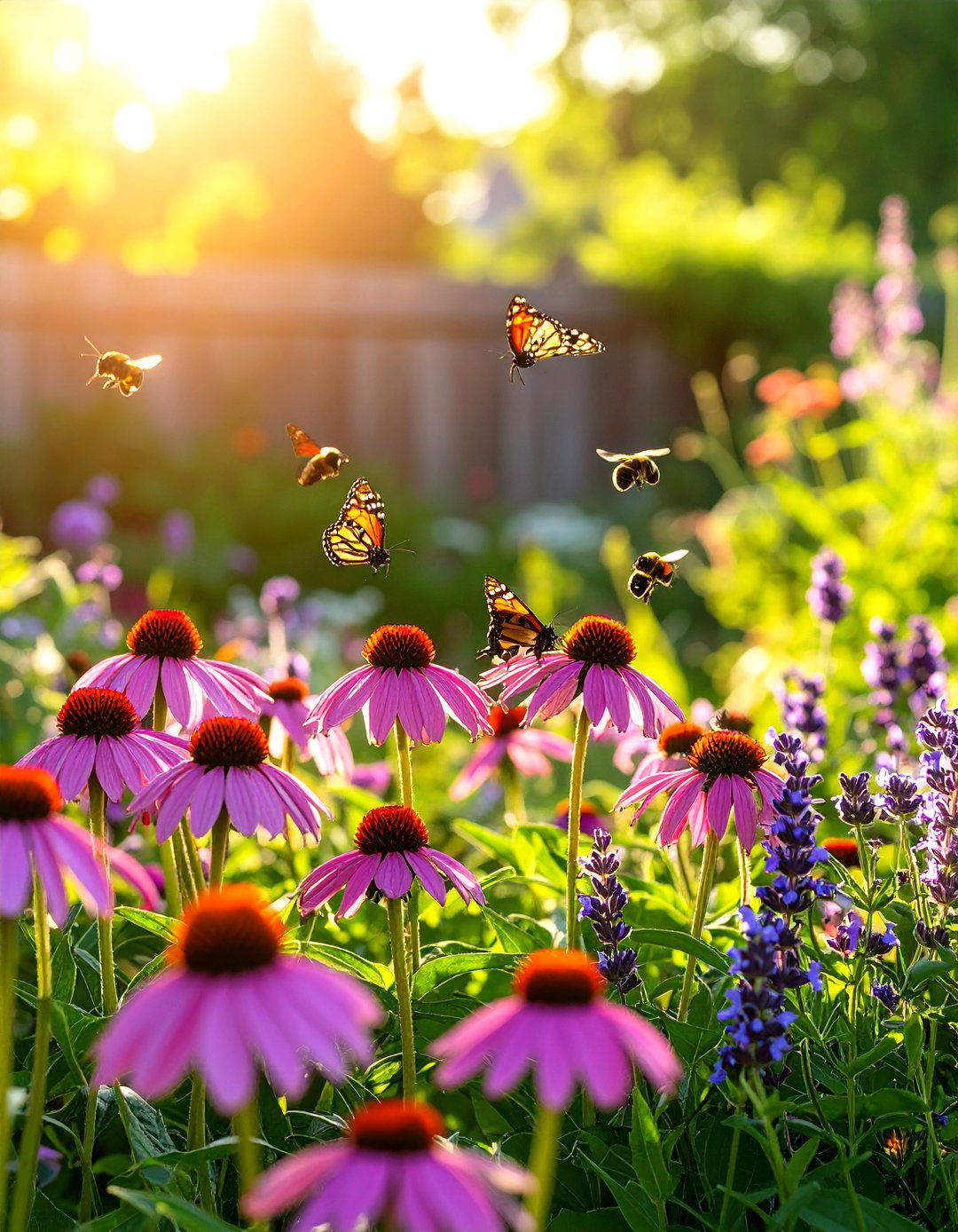 A Perennial Garden for Attracting Pollinators - 30 perennial garden ideas
