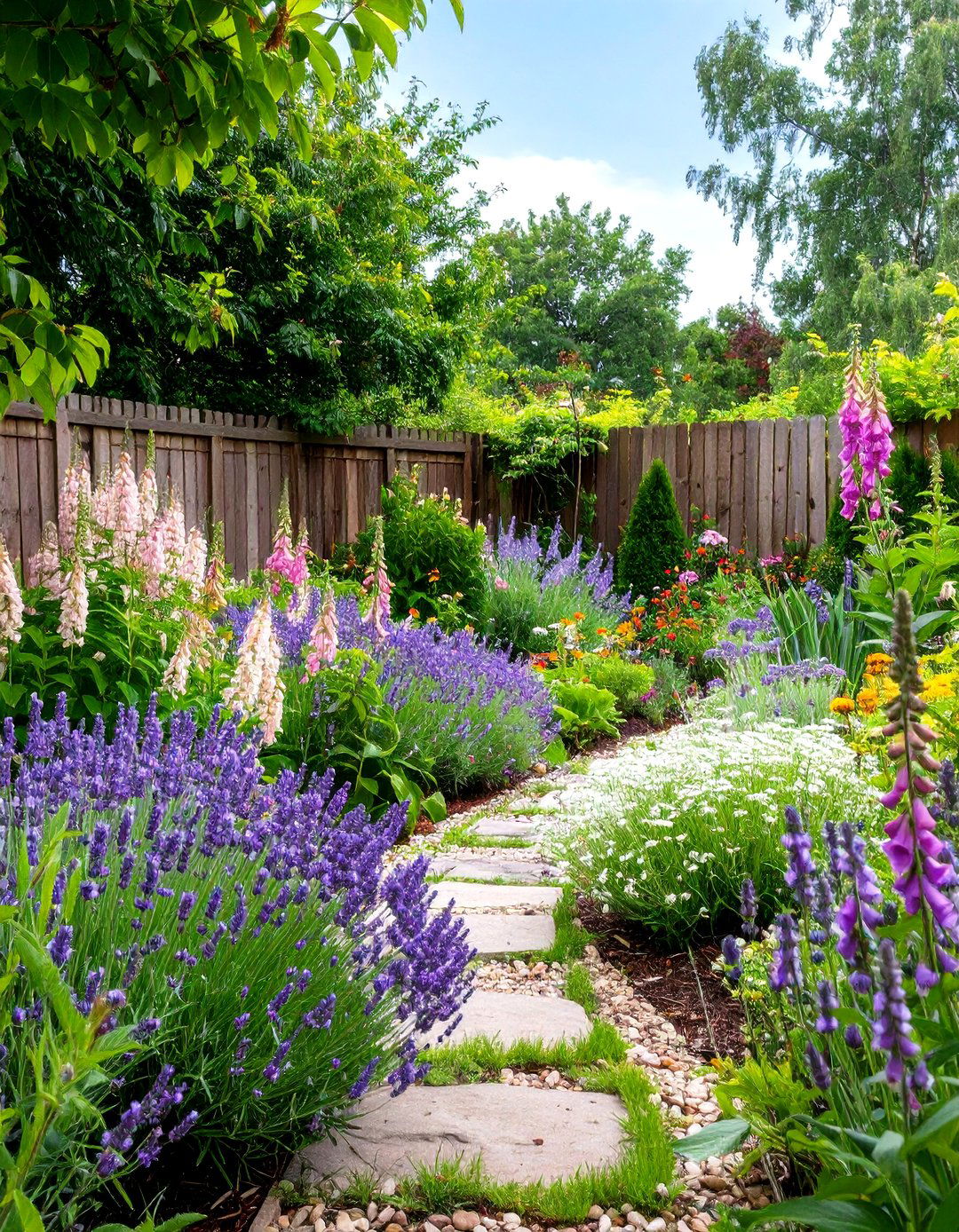 A Perennial Garden with Deer Resistant Plants - 30 perennial garden ideas