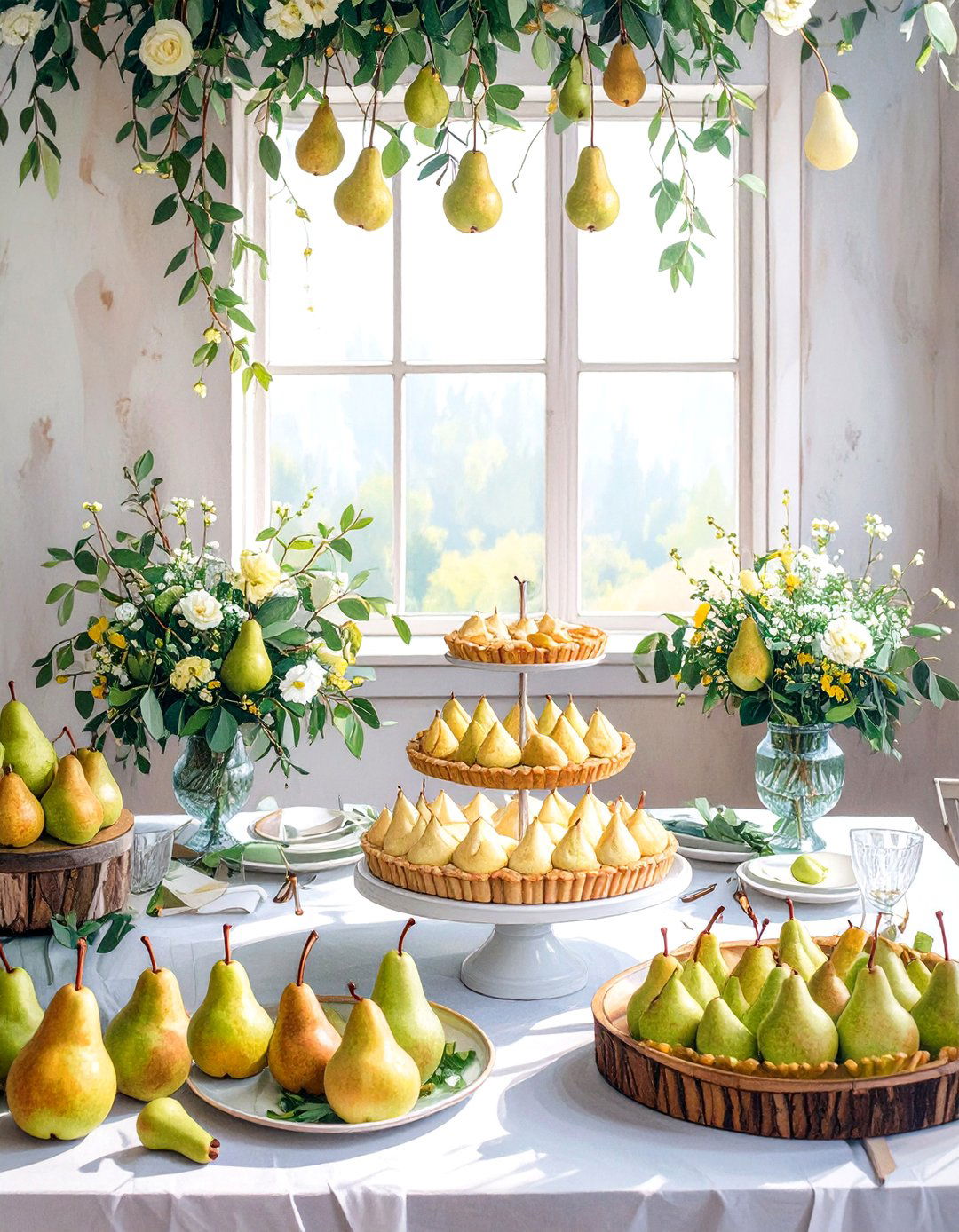 A Perfect Pear Shower - 30 twin baby shower ideas
