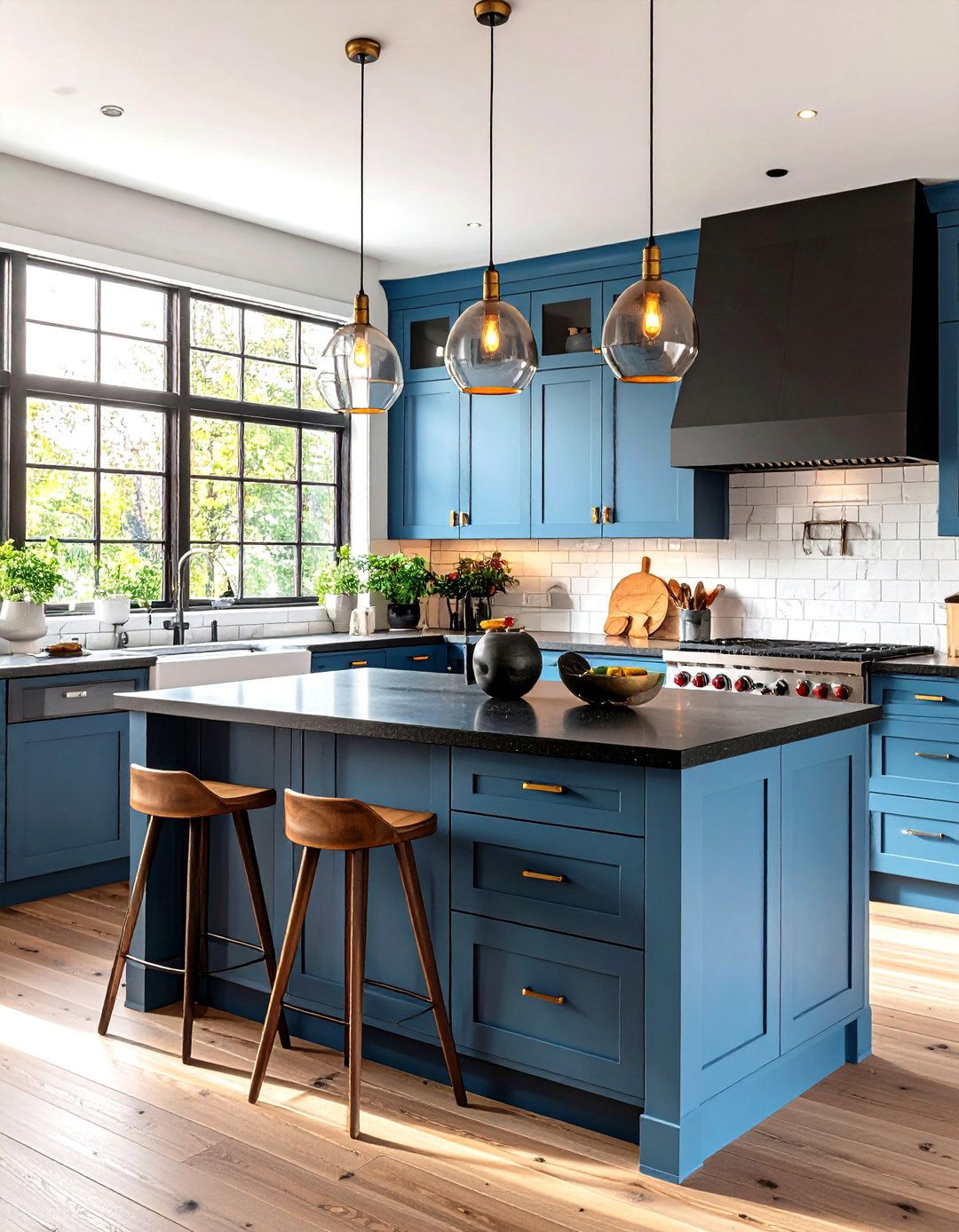 A Personal Art Gallery Kitchen Island - 30 kitchen island decor ideas