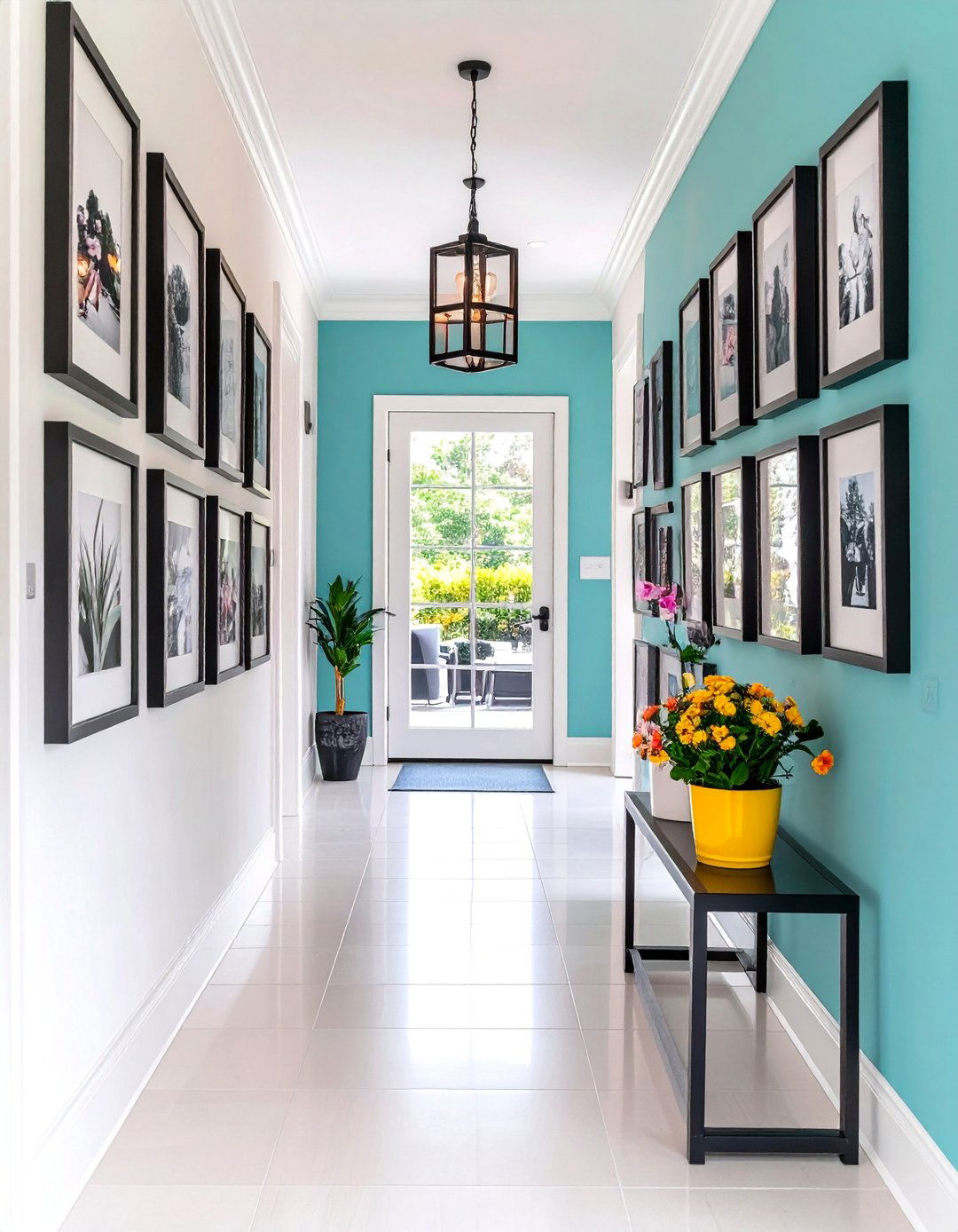 A Personal Photo Grid Display - 30 wall decor ideas