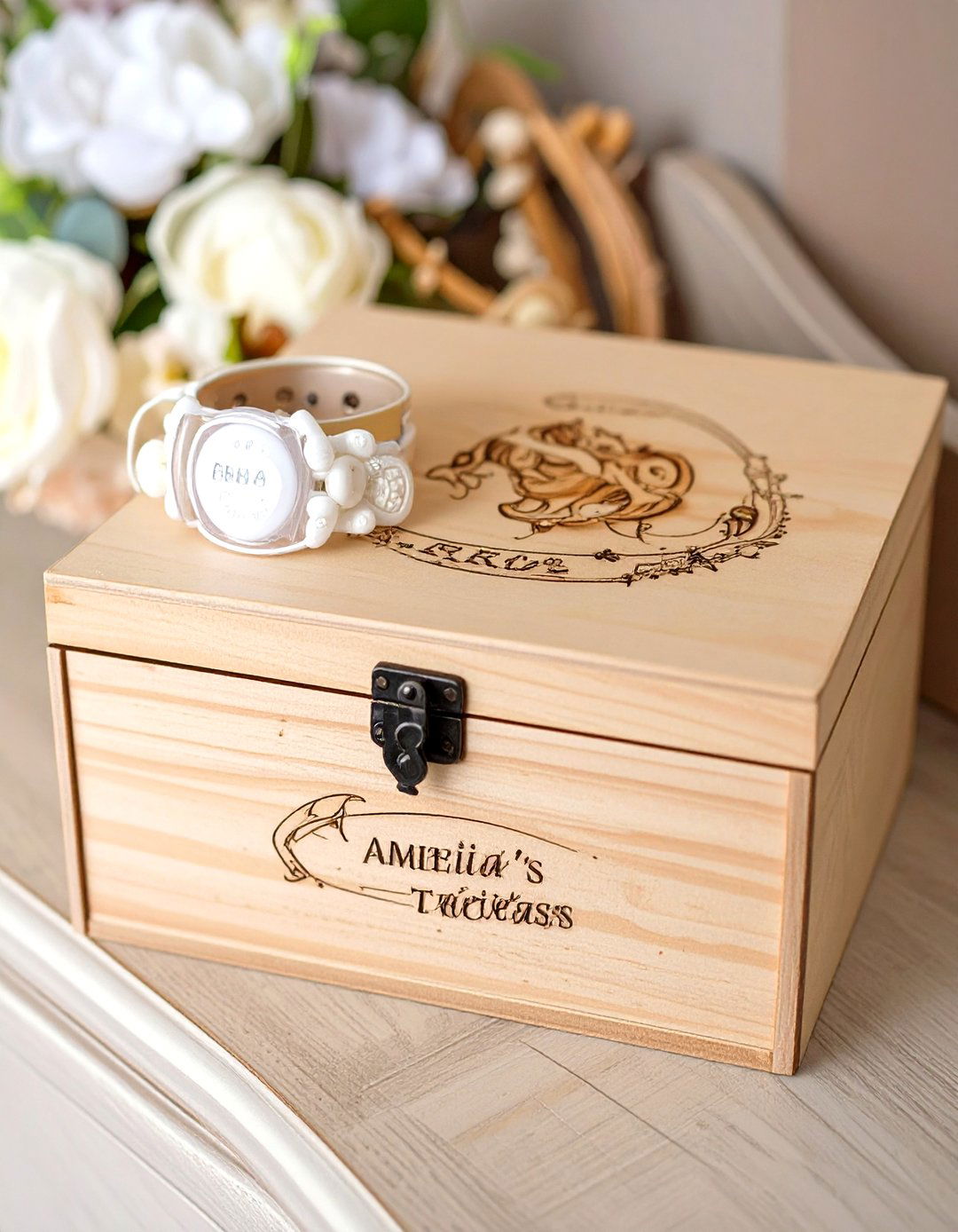 A Personalised Keepsake Box - 30 baby shower presents ideas uk girl