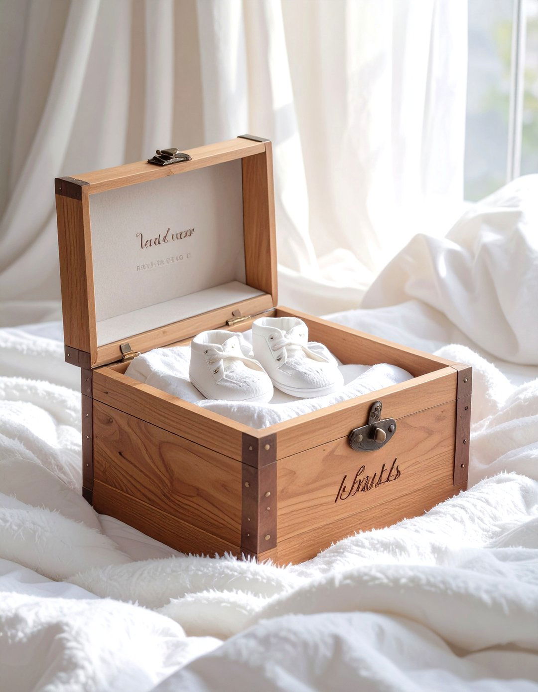 A Personalized Baby Keepsake Box - 30 unique baby shower gift ideas