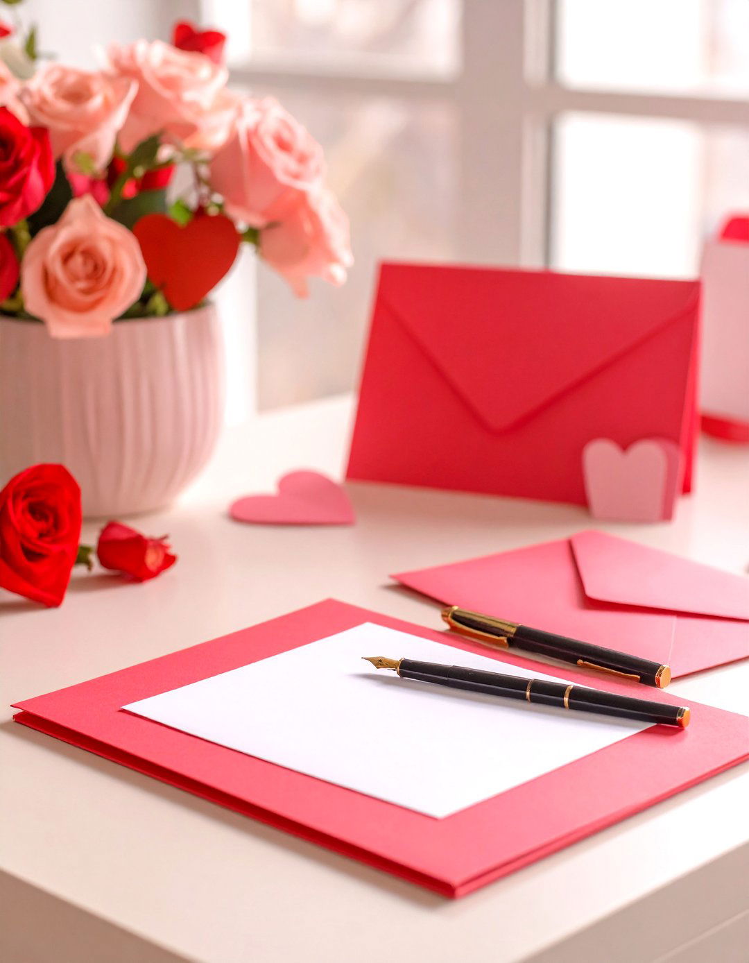 A Personalized Note Station - 30 office valentines day ideas
