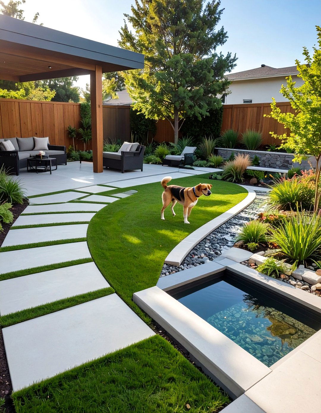 A Pet Friendly Backyard Paradise - 30 design your backyard online free ideas