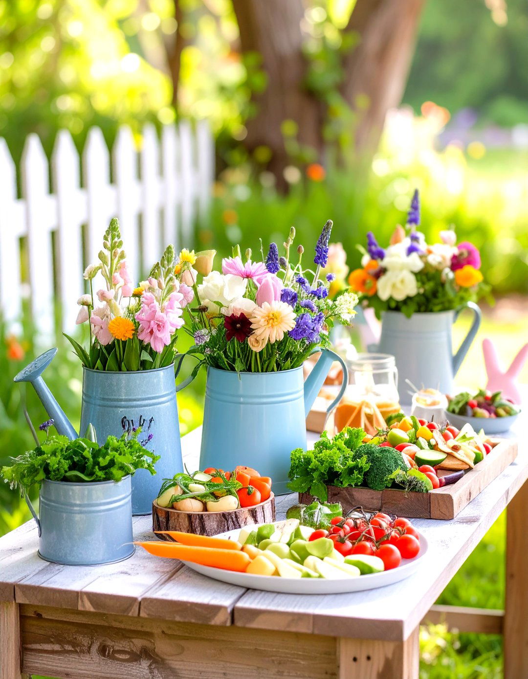 A Peter Rabbit Garden Brunch - 30 baby shower brunch ideas