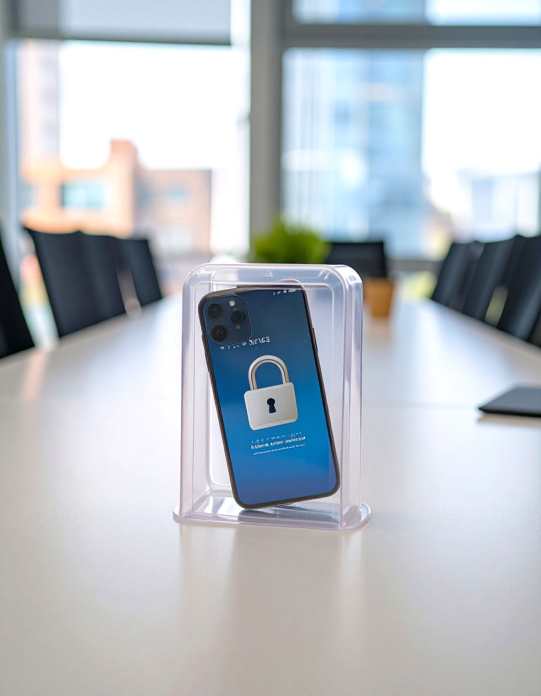 A Phone Jail for Better Focus - 30 office white elephant gift ideas