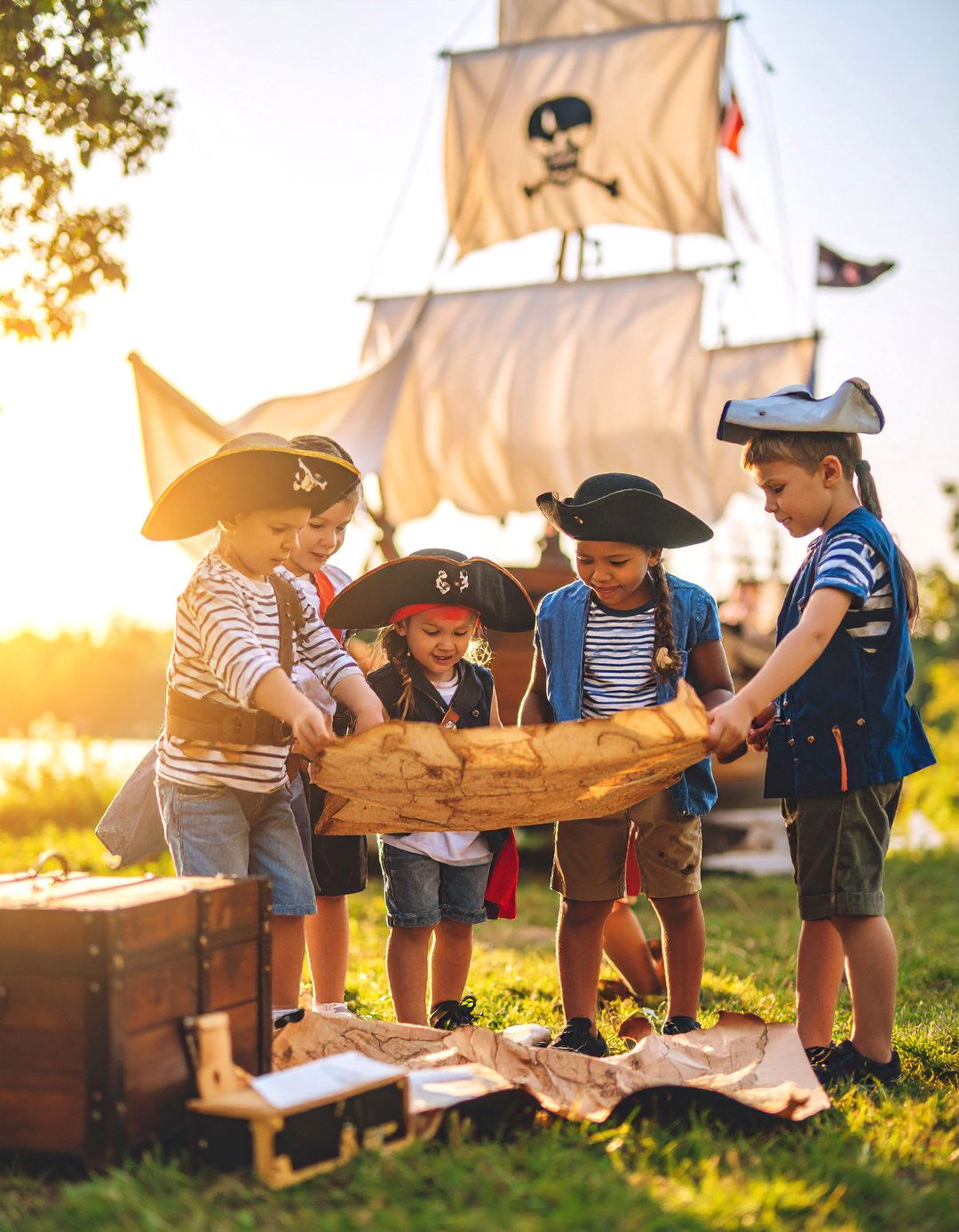 A Pirates of the Backyard Adventure - 30 backyard birthday party ideas